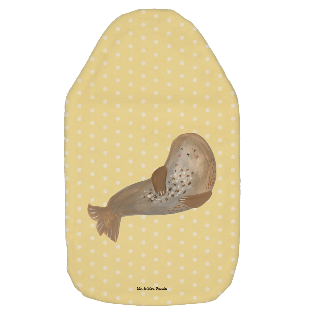 Wärmflasche Robbe Lachen Bettflasche, Bettflaschen, heißwasserbeutel, Wärmeflasche, warmwasserflasche, bettwärmflasche, Wärmflasche, Wärmekissen, warmwasserbeutel, wärmebeutel, Wärmflaschen, Wärmflasche mit Bezug, heizflasche, Wärmflaschen mit Bezug, heißwasserflasche, Gute Laune, Lustige Sprüche, Tiermotive, Tiere, Robbe, Nordsee, Seehund, Strand, Meerestier, Ostsee, Robben