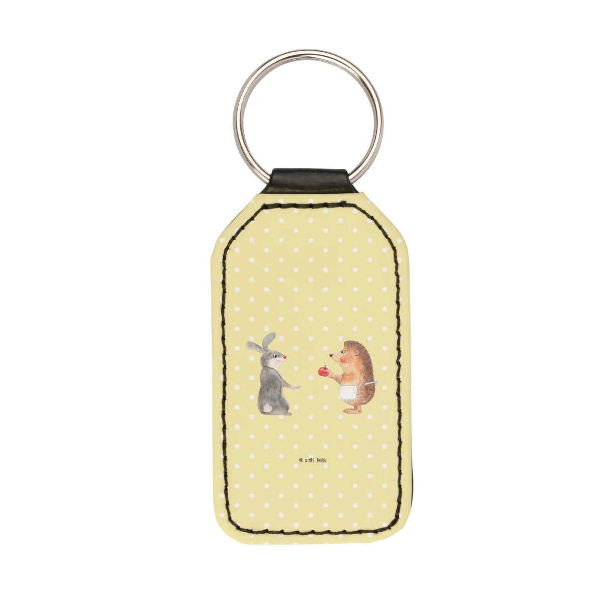 Rectangular key ring Hare Hedgehog pendant, key ring, lucky charm, keychain, bag pendant, small animals, cute, funny, cute animal motives, hand drawn, small world, funny sayings, good mood, happy, gifts, gift ideas, special gifts, animal lover, card, romantic saying, lovesickness gift, Hedgehog, Hedgehog and hare, pain of separation, hare, consolation, heartache, love saying