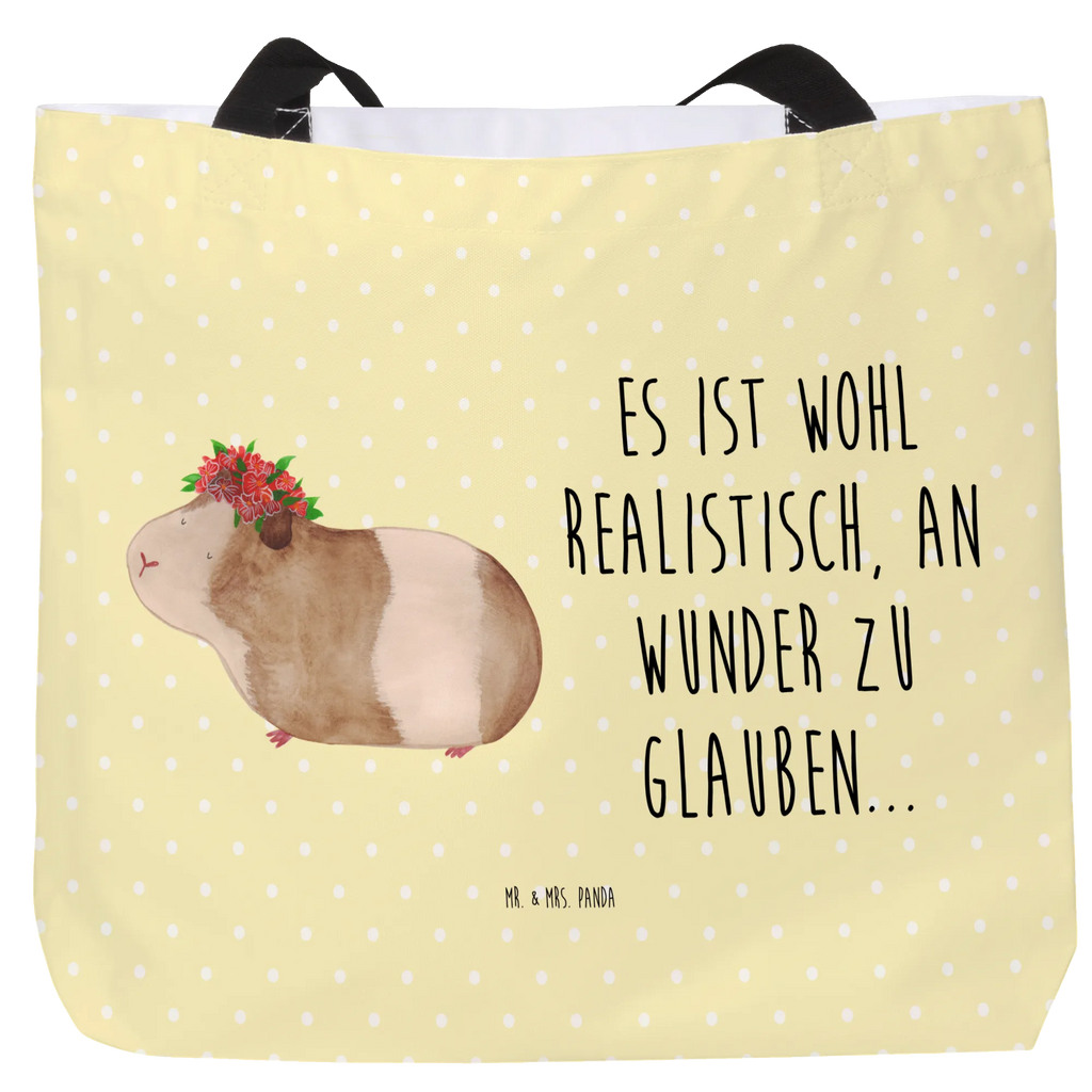 Shopper Meerschweinchen weise Beutel, Strandtasche, Einkaufstasche, Alltagstasche, Tasche, Freizeittasche, Shopper, Schulbeutel, Einkaufsbeutel, Schultasche, Tragebeutel, Tiermotive, Gute Laune, lustige Sprüche, Tiere, Meerschweinchen, Wunderland, Meerie, Meeries, Realität, Blumenkind, Motivation, Wunder, Spruch, Weisheit
