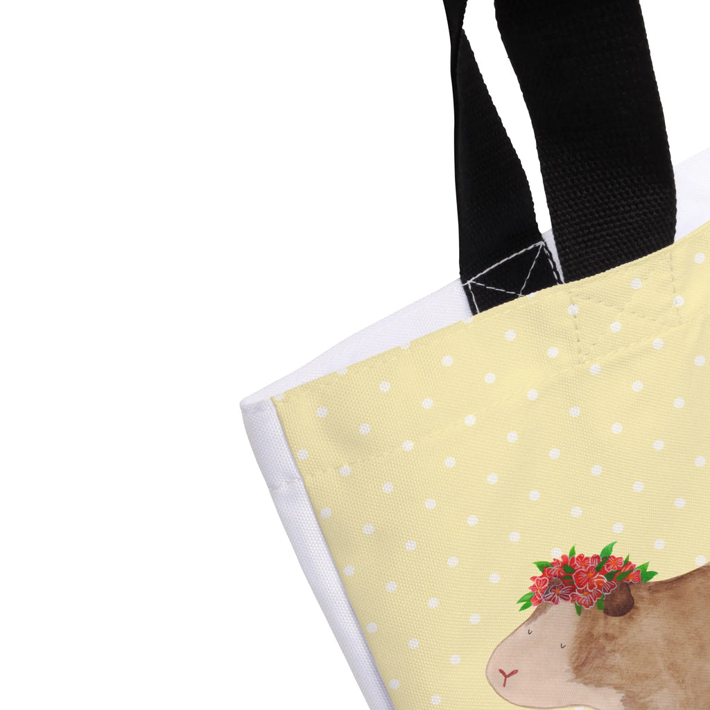 Shopper Meerschweinchen weise Beutel, Strandtasche, Einkaufstasche, Alltagstasche, Tasche, Freizeittasche, Shopper, Schulbeutel, Einkaufsbeutel, Schultasche, Tragebeutel, Tiermotive, Gute Laune, lustige Sprüche, Tiere, Meerschweinchen, Wunderland, Meerie, Meeries, Realität, Blumenkind, Motivation, Wunder, Spruch, Weisheit