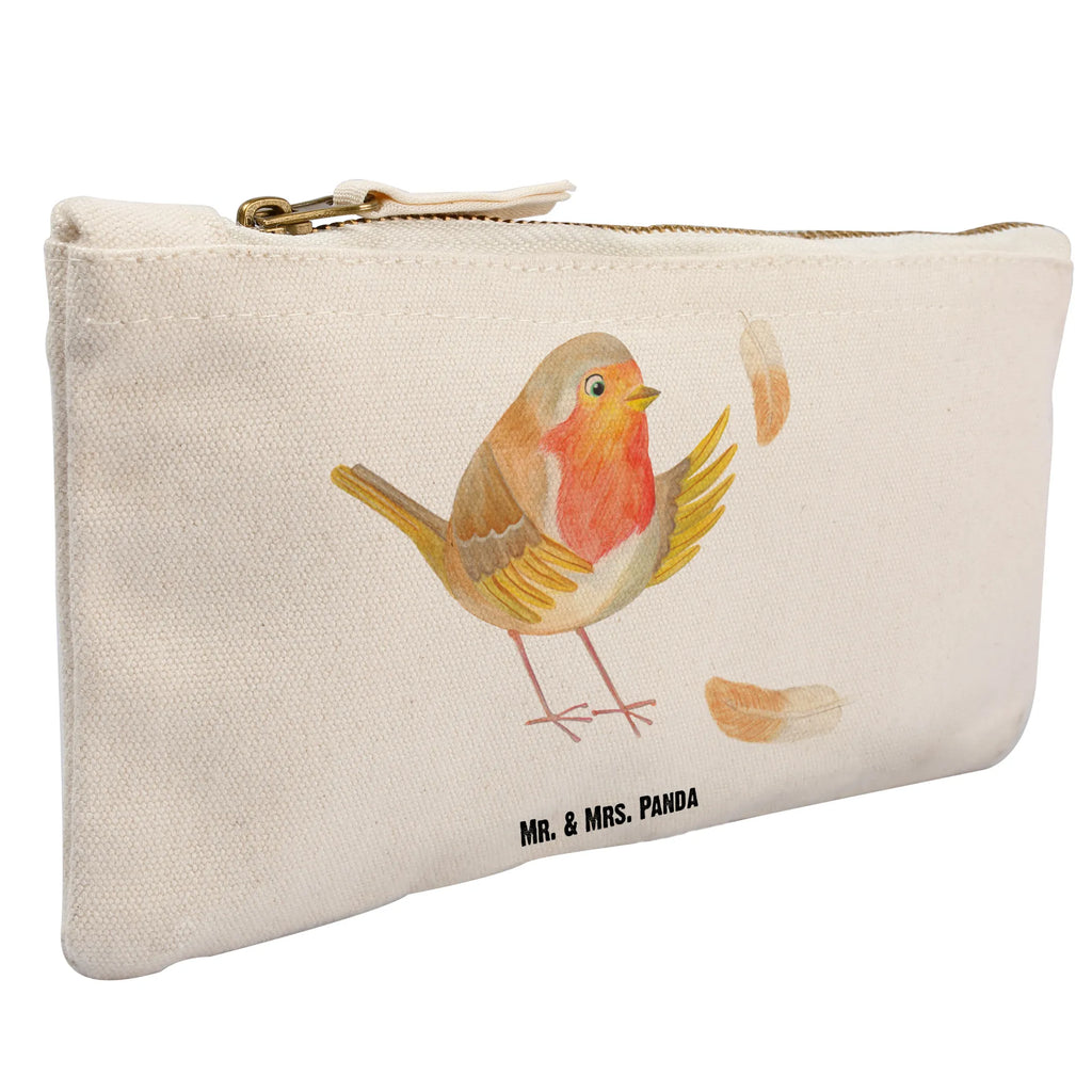 Make-up bag robin feathers small animals, cute, funny, cute animal motives, hand drawn, small world, funny sayings, good mood, happy, gifts, gift ideas, special gifts, animal lover, card, motivation pictures, robin, motivation slogans, What if i fall, bird, flying, slogan courage, slogan motivation
