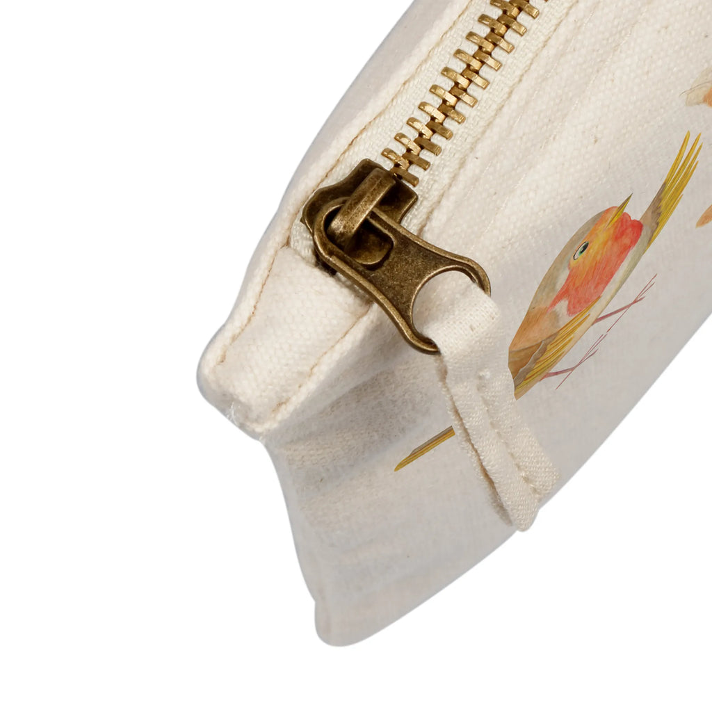 Make-up bag robin feathers small animals, cute, funny, cute animal motives, hand drawn, small world, funny sayings, good mood, happy, gifts, gift ideas, special gifts, animal lover, card, motivation pictures, robin, motivation slogans, What if i fall, bird, flying, slogan courage, slogan motivation