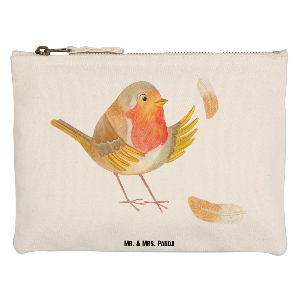 Make-up bag robin feathers small animals, cute, funny, cute animal motives, hand drawn, small world, funny sayings, good mood, happy, gifts, gift ideas, special gifts, animal lover, card, motivation pictures, robin, motivation slogans, What if i fall, bird, flying, slogan courage, slogan motivation