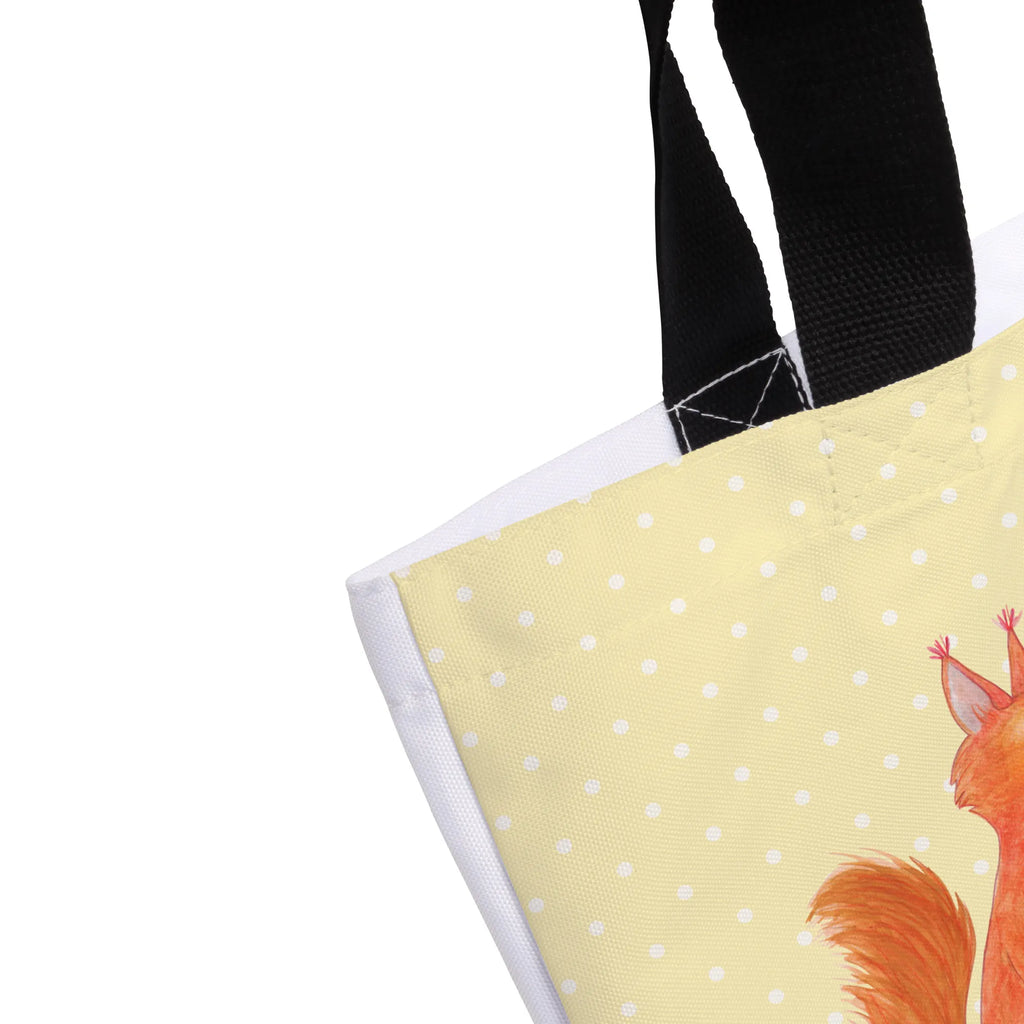 Shopper Squirrel flower handle bag, bag, beach bag, shopper, carrier bag, shopping bag, woman, large, XXL, small animals, cute, funny, cute animal motives, hand drawn, small world, funny sayings, good mood, happy, gifts, gift ideas, special gifts, animal lover, card, Squirrel, motivation pictures, laughter, fun, happy saying, saying decoration, motivation sayings, positive saying, squirrel