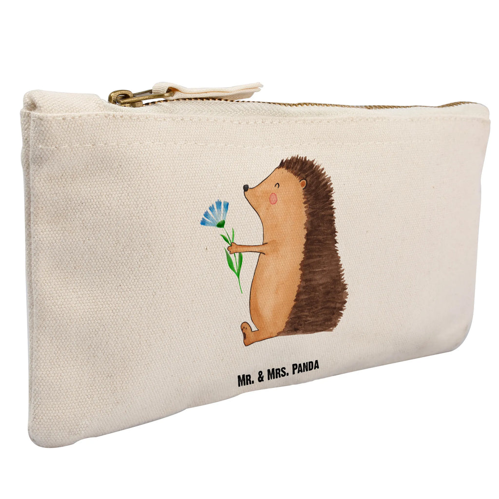 torebka na makijaż jeż Kwiaty kosmetiktäschchen, Schminktasche, aufbewahrungstasche, Schminktäschchen, Waschtasche, Stiftemäppchen, pencil case, beauty tasche, Waschbeutel, Mäppchen, toiletry bag, Kulturtasche, Kosmetikbeutel, pinsel tasche, beauty case, utensilientasche, Federmappe, Schminkbeutel, Etui, Kulturbeutel, Schlampermäppchen, aufbewahrungsbeutel, Kosmetiktasche, Tiermotive, Tiere, Lustige Sprüche, Gute Laune, Krankheit, Besuch, Igel, Gute Besserung, krank, Genesungswünsche, Krankenhaus