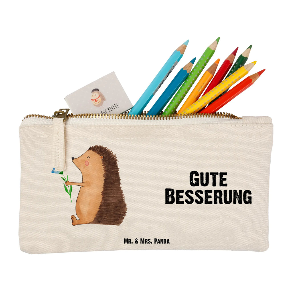 torebka na makijaż jeż Kwiaty kosmetiktäschchen, Schminktasche, aufbewahrungstasche, Schminktäschchen, Waschtasche, Stiftemäppchen, pencil case, beauty tasche, Waschbeutel, Mäppchen, toiletry bag, Kulturtasche, Kosmetikbeutel, pinsel tasche, beauty case, utensilientasche, Federmappe, Schminkbeutel, Etui, Kulturbeutel, Schlampermäppchen, aufbewahrungsbeutel, Kosmetiktasche, Tiermotive, Tiere, Lustige Sprüche, Gute Laune, Krankheit, Besuch, Igel, Gute Besserung, krank, Genesungswünsche, Krankenhaus