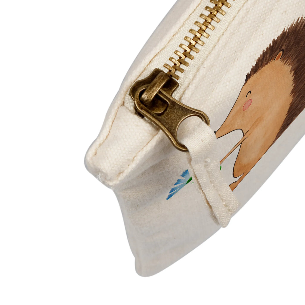 torebka na makijaż jeż Kwiaty kosmetiktäschchen, Schminktasche, aufbewahrungstasche, Schminktäschchen, Waschtasche, Stiftemäppchen, pencil case, beauty tasche, Waschbeutel, Mäppchen, toiletry bag, Kulturtasche, Kosmetikbeutel, pinsel tasche, beauty case, utensilientasche, Federmappe, Schminkbeutel, Etui, Kulturbeutel, Schlampermäppchen, aufbewahrungsbeutel, Kosmetiktasche, Tiermotive, Tiere, Lustige Sprüche, Gute Laune, Krankheit, Besuch, Igel, Gute Besserung, krank, Genesungswünsche, Krankenhaus