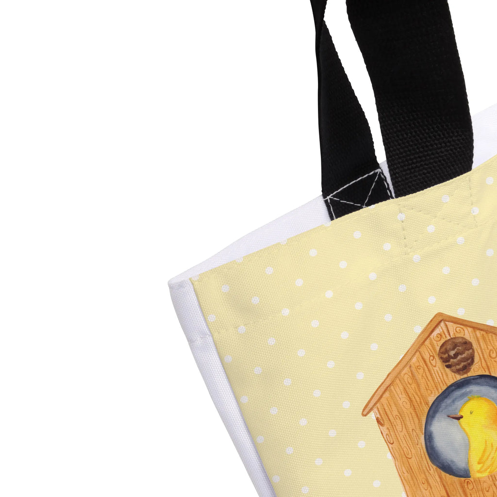 Shopper Vogel Haus Einkaufsbeutel, Einkaufstasche, XXL Tasche, Tüte, Shopper, Strandtasche, Freizeittasche, Tragebeutel, Alltagstasche, Schultasche, Beutel, Schulbeutel, Ausflug, XL, Schultertasche, Stofftasche, Gute Laune, Tiere, Lustige Sprüche, Tiermotive, Vögel, Zuhause, Wohnung, Eigenheim, Home Sweet Home, Vogelhaus, Familie, Unser Haus, Lieblingsort, Haus, Castle, Vogel, Nest, Vogelhäuschen