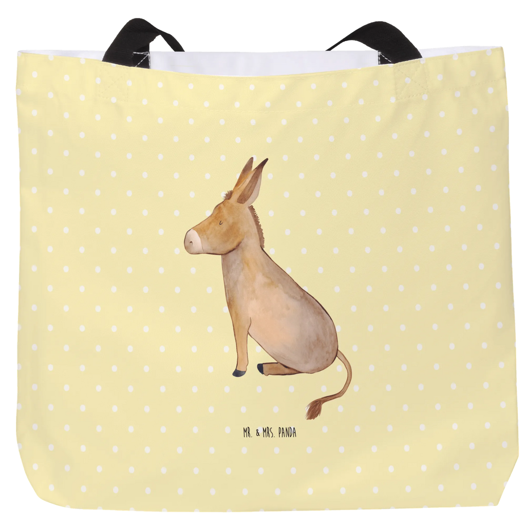 Shopper Donkey Ausflug, Schulbeutel, Shopper, Schultasche, Einkaufstasche, Einkaufsbeutel, Tragebeutel, XXL Tasche, Stofftasche, Strandtasche, Beutel, Tüte, Alltagstasche, Schultertasche, Freizeittasche, XL, Lustige Sprüche, Tiere, Tiermotive, Gute Laune, Erfolg, Lebensglück, Positive Gedanken, Mut, Lebensmut, Zuversicht, Weisheit, Lebensziel, Ziel, Tapferkeit, Esel