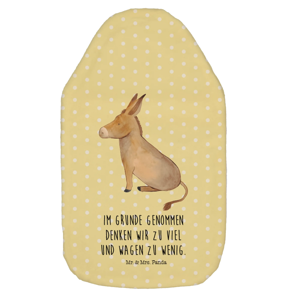 Hot water bottle Donkey Wärmekissen, Kleine Wärmflasche, Wärmflaschenbezug, Wärmflasche, Wärmflasche mit Bezug, Körnerkissen, Kinderwärmflasche, Bettflasche, Tiermotive, Gute Laune, lustige Sprüche, Tiere, Lebensmut, Lebensziel, Esel, zuversicht, erfolg, Ziel, tapferkeit, Mut, Lebensglück, Weisheit, positive gedanken