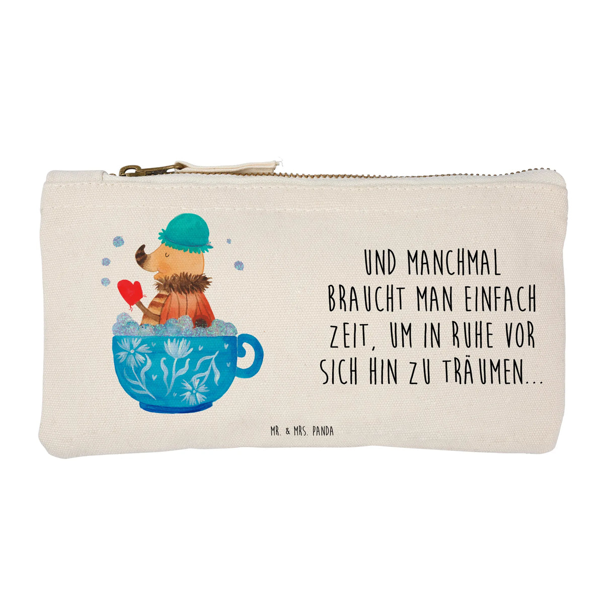 Make-up bag Moth foam bath