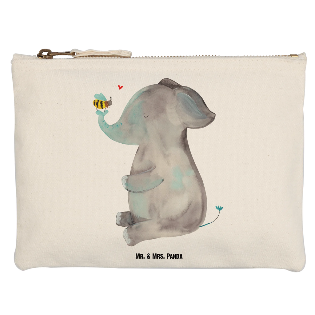 Make-up bag elephant bee Stiftemäppchen, pinsel tasche, pencil case, Kosmetikbeutel, Kulturbeutel, Kosmetiktasche, utensilientasche, beauty tasche, beauty case, Schminktäschchen, Waschbeutel, Schminkbeutel, aufbewahrungsbeutel, Etui, Mäppchen, aufbewahrungstasche, Kulturtasche, toiletry bag, Schminktasche, Federmappe, Waschtasche, kosmetiktäschchen, Schlampermäppchen, Tiere, Lustige Sprüche, Tiermotive, Gute Laune, Liebesbeweis, Liebesgeschenk, Jahrestag, Liebesspruch, Heiratsantrag, Biene, Hochzeitsgeschenk, Liebe, Elefant
