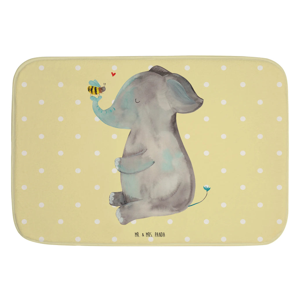 Bath mat elephant bee non-slip, Bath mat, Shower mat, Bath rug, small animals, cute, funny, cute animal motives, hand drawn, small world, funny sayings, good mood, happy, gifts, gift ideas, special gifts, animal lover, card, marriage proposal, wedding gift, love gift, elephant, bee, proof of love, love, anniversary, love saying
