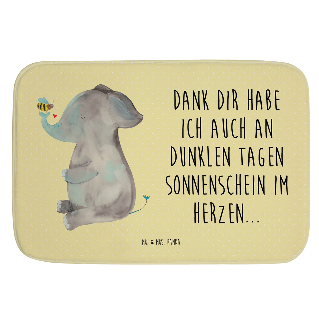 Bath mat elephant bee non-slip, Bath mat, Shower mat, Bath rug, small animals, cute, funny, cute animal motives, hand drawn, small world, funny sayings, good mood, happy, gifts, gift ideas, special gifts, animal lover, card, marriage proposal, wedding gift, love gift, elephant, bee, proof of love, love, anniversary, love saying