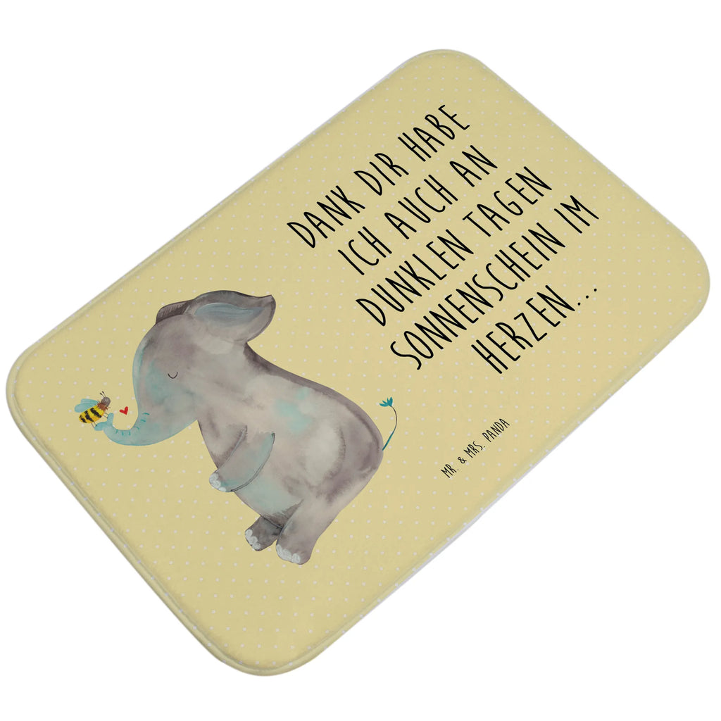 Bath mat elephant bee non-slip, Bath mat, Shower mat, Bath rug, small animals, cute, funny, cute animal motives, hand drawn, small world, funny sayings, good mood, happy, gifts, gift ideas, special gifts, animal lover, card, marriage proposal, wedding gift, love gift, elephant, bee, proof of love, love, anniversary, love saying