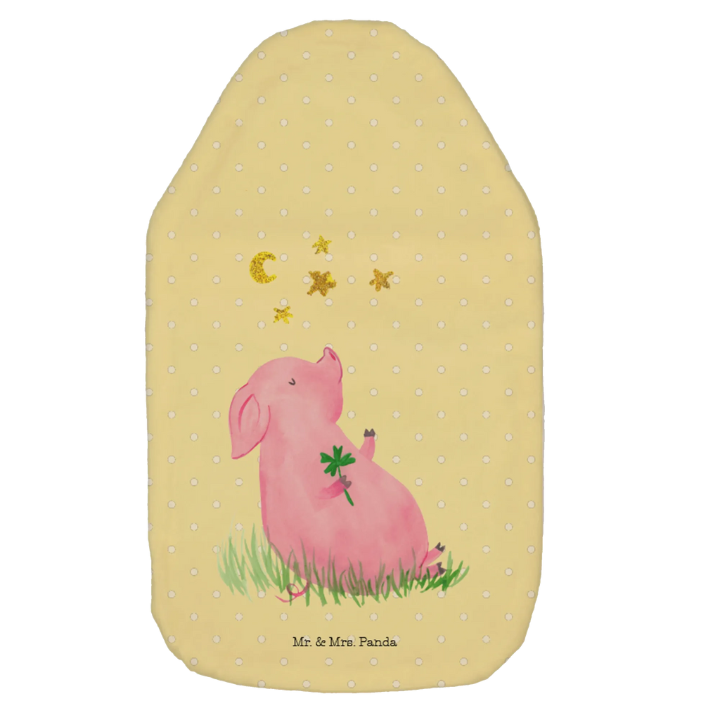 Hot water bottle Pig Luck grain pillow, children's hot water bottle, warming pad, Hot water bottle, small animals, cute, funny, cute animal motives, hand drawn, small world, funny sayings, good mood, happy, gifts, gift ideas, special gifts, animal lover, card, stars, lucky charm, Lucky bastard. Luck, goals, motivation, dreams, pig, asterisks, piglet
