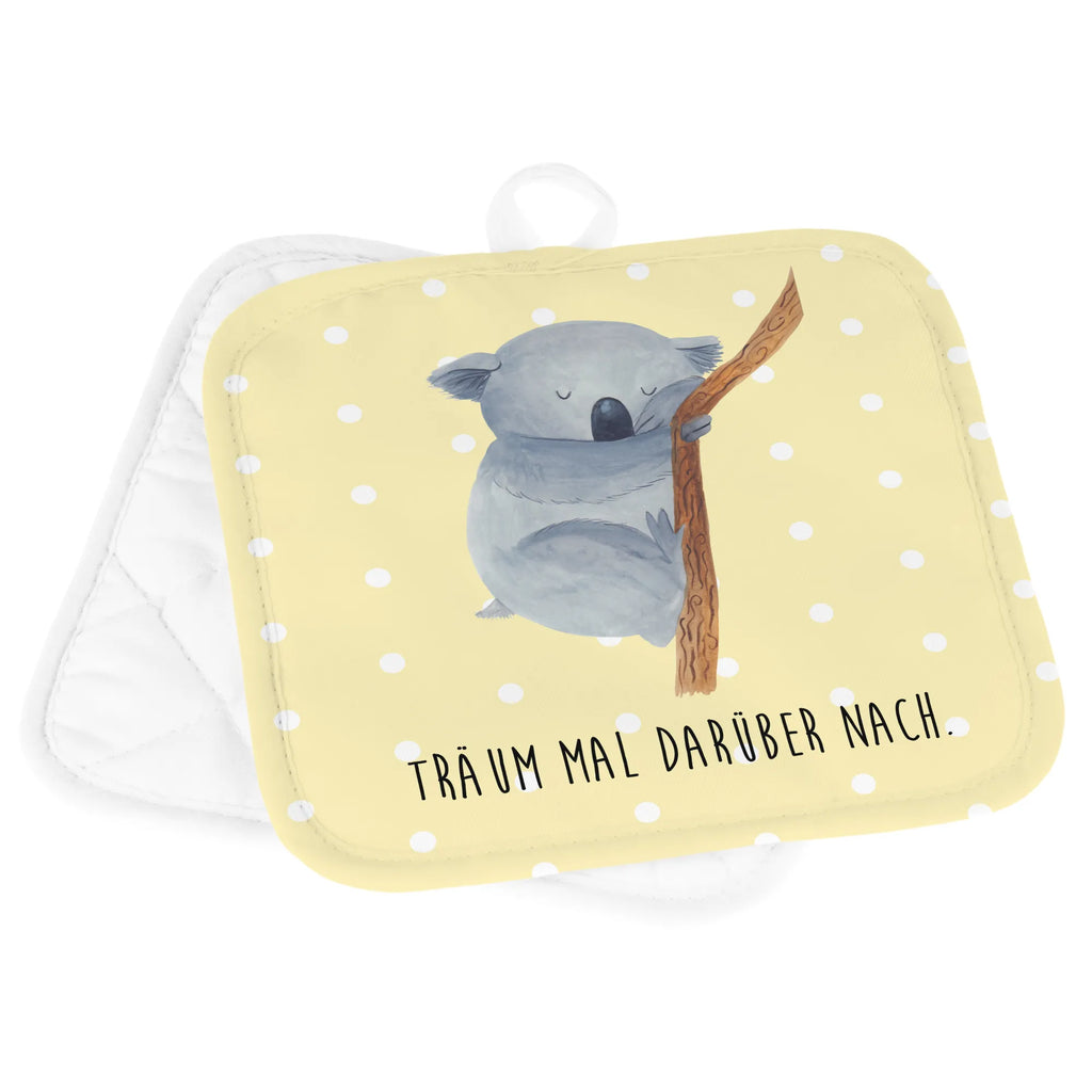 2er Set Topflappen  Koalabär Topfhandschuhe, Schöne Topflappen, Topfhandschuh, Topfuntersetzer, Topflappen, Topflappenset, Ofenhandschuhe, Ofenhandschuh, Topflappen 2er Set, Topflappen lustig, Topflappen mit Spruch, Topflappen Set, Tiermotive, Gute Laune, lustige Sprüche, Tiere, Koala, Traumland, Bär, Schlafzimmer, Koalabär, träumen, schlafen, Traum