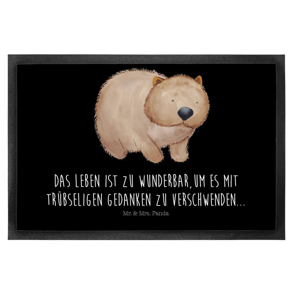 Fußmatte Wombat Sauberlaufmatte, Schmutzmatte, Eingangsteppich, abstreifer, schmutzfangmatten, Abtretmatte, flurmatte, Schuhabstreifer, Fussmatte, hausmatte, matte haustür, türmatten, außenmatte, Eingangsmatte, Schmutzfangmatte, Fußabstreifer, Schmutzfangteppich, Abtreter, Haustürmatte, fußmatte, Schmutzfänger, Türmatte, Fußabtreter, sauberlaufmatten, Türvorleger, Fußmatten, Gute Laune, Lustige Sprüche, Tiere, Tiermotive, Spruch, Motivation, Wombat, Das Leben Ist schön, Australien