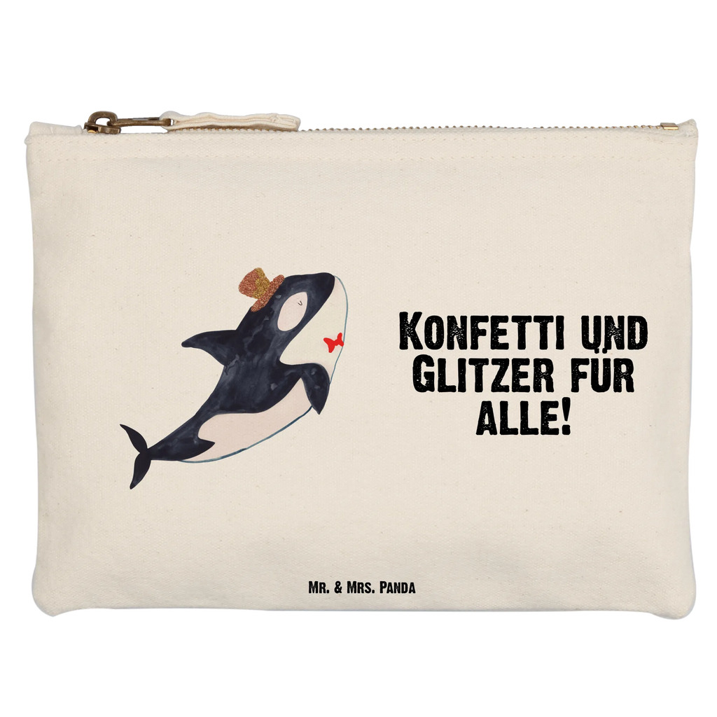 Make-up bag orca cylinder Waschtasche, Schlampermäppchen, Schminktäschchen, Etui, beauty case, aufbewahrungsbeutel, Schminktasche, Schminkbeutel, toiletry bag, pinsel tasche, Kulturbeutel, Federmappe, aufbewahrungstasche, Stiftemäppchen, kosmetiktäschchen, Kosmetikbeutel, utensilientasche, pencil case, beauty tasche, Mäppchen, Kulturtasche, Kosmetiktasche, Waschbeutel, Meerestiere, Urlaub, Meer, Glitter, Narwal, Fest, Glitzer, Geburtstag, Glückwunsch, Orca, Feier, Fete, Konfetti