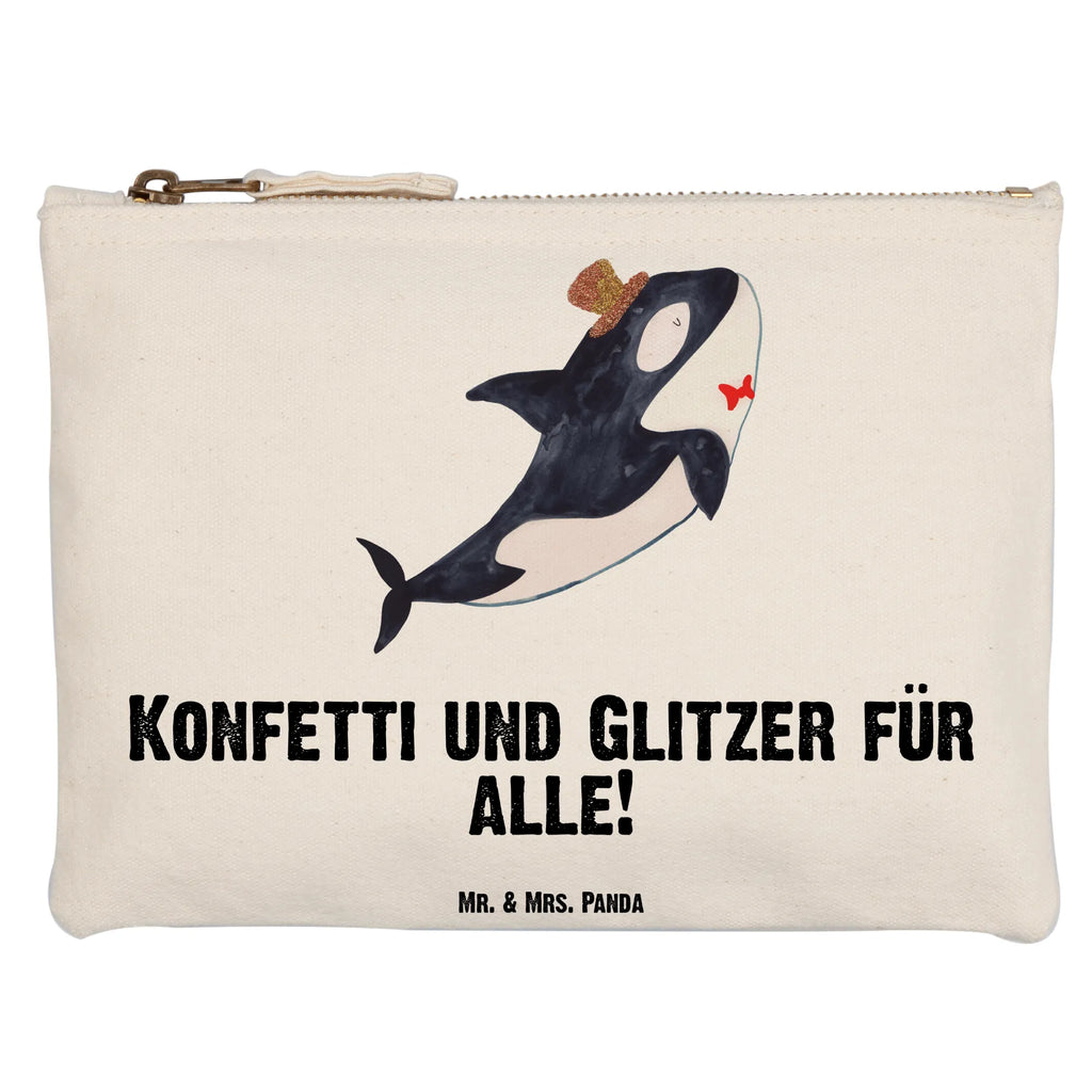 Make-up bag orca cylinder Waschtasche, Schlampermäppchen, Schminktäschchen, Etui, beauty case, aufbewahrungsbeutel, Schminktasche, Schminkbeutel, toiletry bag, pinsel tasche, Kulturbeutel, Federmappe, aufbewahrungstasche, Stiftemäppchen, kosmetiktäschchen, Kosmetikbeutel, utensilientasche, pencil case, beauty tasche, Mäppchen, Kulturtasche, Kosmetiktasche, Waschbeutel, Meerestiere, Urlaub, Meer, Glitter, Narwal, Fest, Glitzer, Geburtstag, Glückwunsch, Orca, Feier, Fete, Konfetti