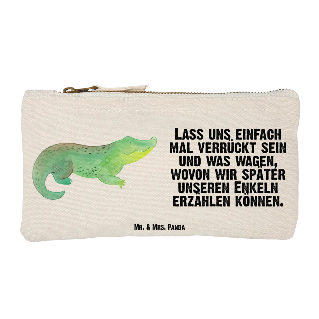 Schminktasche Krokodil toiletry bag, Federmappe, Waschtasche, Schminktäschchen, beauty case, utensilientasche, Schminktasche, Stiftemäppchen, Kosmetiktasche, aufbewahrungstasche, pencil case, Kulturbeutel, Etui, Schminkbeutel, Kosmetikbeutel, Schlampermäppchen, beauty tasche, Mäppchen, pinsel tasche, Kulturtasche, kosmetiktäschchen, Waschbeutel, aufbewahrungsbeutel, Meerestiere, Urlaub, Meer, Reiselust, Krokodile, Abenteuerlust, Beste Freundin, Spontan sein, Lieblingsmensch, Freundin, Verrückt sein, Krokodil
