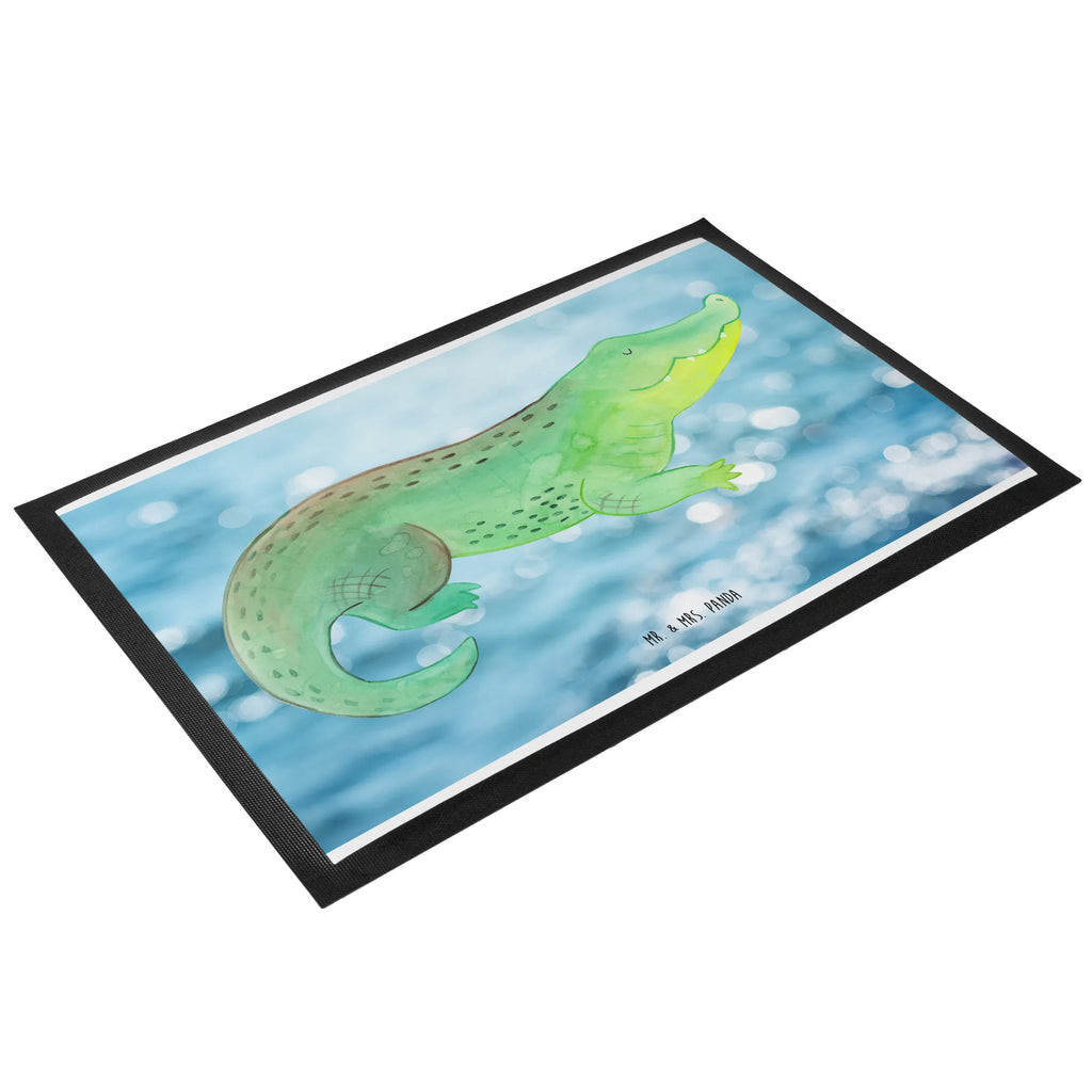 Doormat Crocodile flurmatte, Schmutzfänger, fußmatte, Schuhabstreifer, Türmatte, Eingangsmatte, matte haustür, Eingangsteppich, Fußabstreifer, Sauberlaufmatte, sauberlaufmatten, Abtreter, Türvorleger, türmatten, hausmatte, Fußabtreter, Abtretmatte, schmutzfangmatten, Schmutzfangmatte, Fußmatten, Fussmatte, Haustürmatte, Schmutzfangteppich, außenmatte, abstreifer, Schmutzmatte, Meer, Urlaub, Meerestiere, Abenteuerlust, Krokodil, Lieblingsmensch, Spontan sein, Reiselust, Beste Freundin, Krokodile, Verrückt sein, Freundin