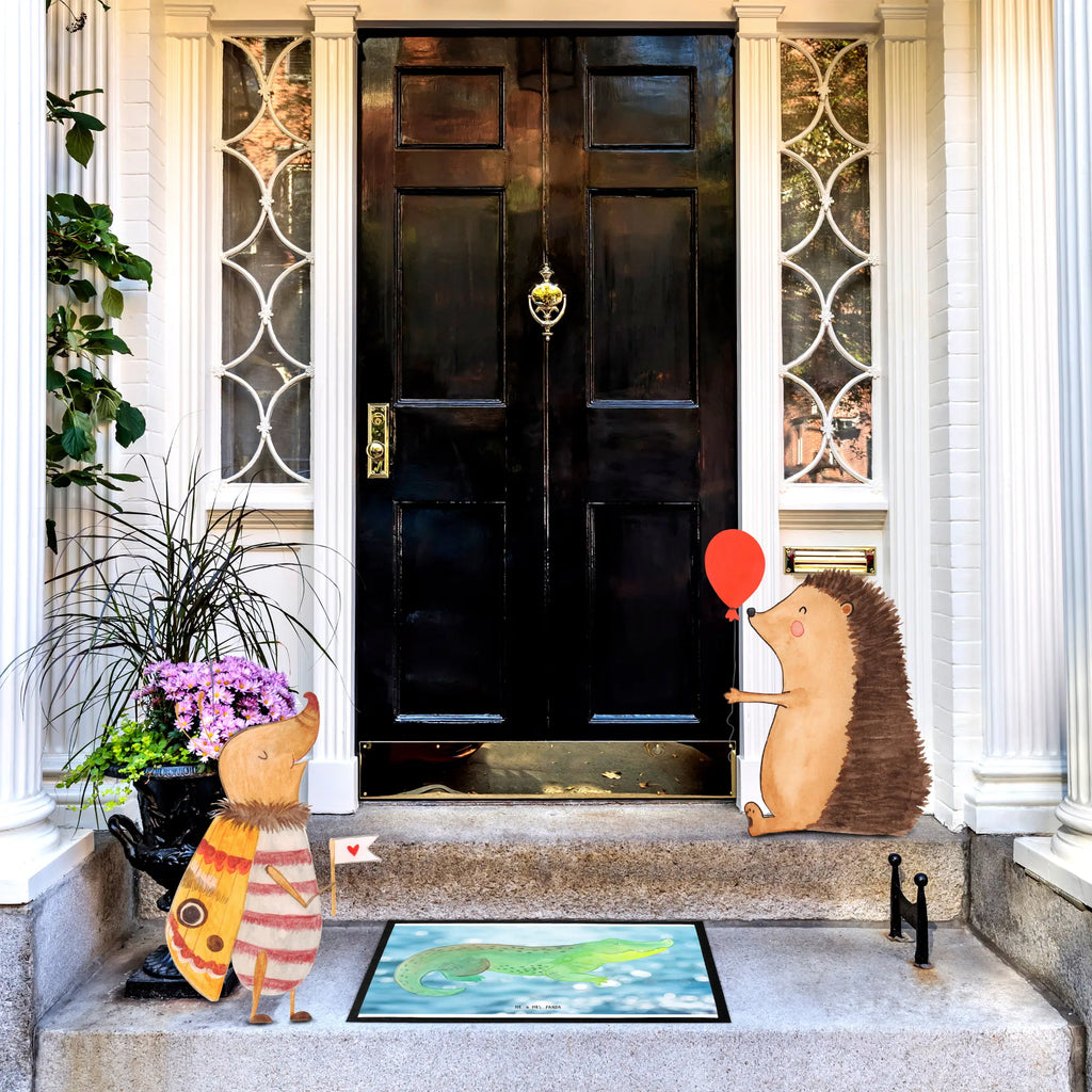 Doormat Crocodile flurmatte, Schmutzfänger, fußmatte, Schuhabstreifer, Türmatte, Eingangsmatte, matte haustür, Eingangsteppich, Fußabstreifer, Sauberlaufmatte, sauberlaufmatten, Abtreter, Türvorleger, türmatten, hausmatte, Fußabtreter, Abtretmatte, schmutzfangmatten, Schmutzfangmatte, Fußmatten, Fussmatte, Haustürmatte, Schmutzfangteppich, außenmatte, abstreifer, Schmutzmatte, Meer, Urlaub, Meerestiere, Abenteuerlust, Krokodil, Lieblingsmensch, Spontan sein, Reiselust, Beste Freundin, Krokodile, Verrückt sein, Freundin