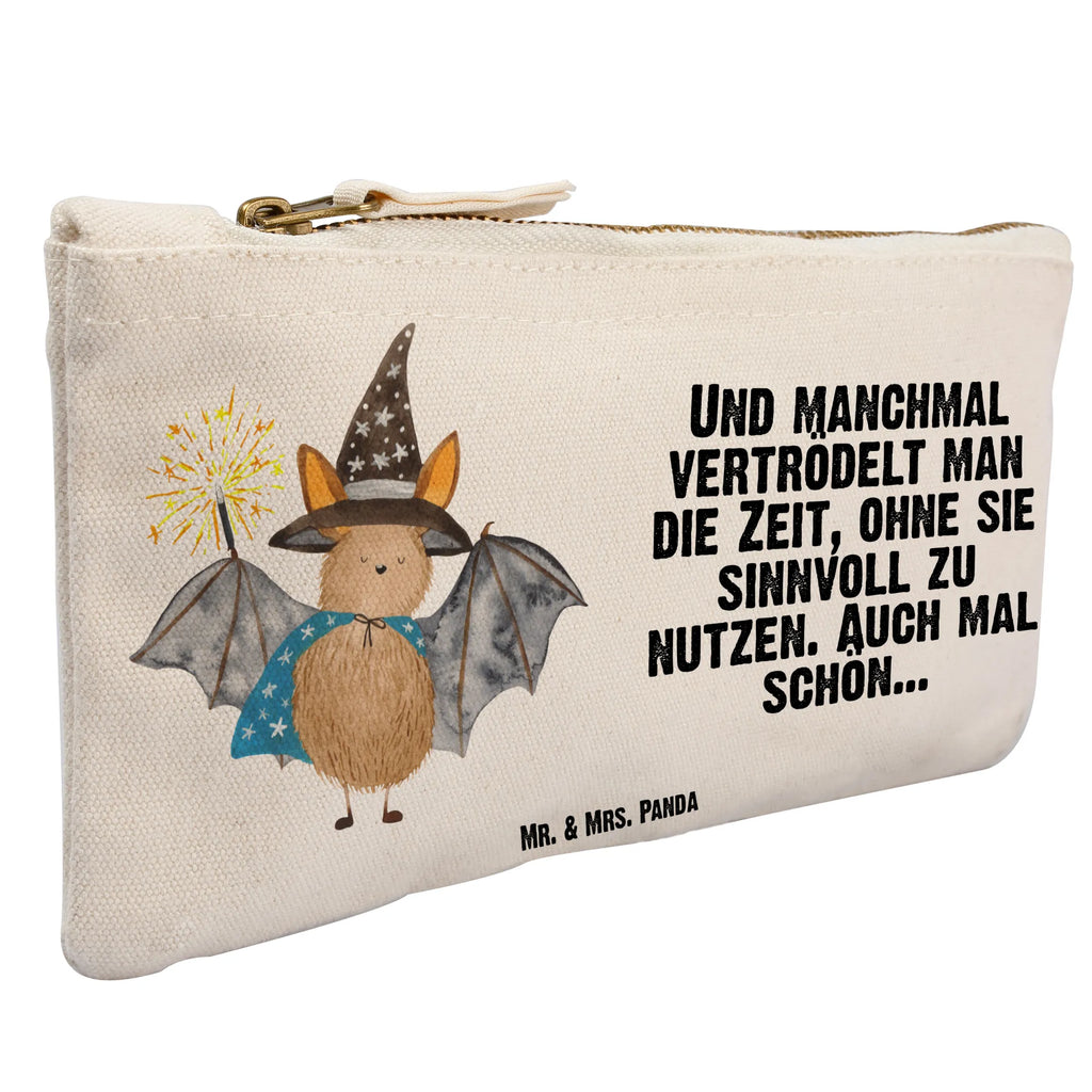 Make-up bag bat wizard Schminktäschchen, aufbewahrungsbeutel, Schminkbeutel, Federmappe, utensilientasche, Mäppchen, Schlampermäppchen, aufbewahrungstasche, kosmetiktäschchen, pinsel tasche, beauty tasche, Schminktasche, beauty case, Waschtasche, Etui, Waschbeutel, Stiftemäppchen, Kulturbeutel, Kosmetikbeutel, Kosmetiktasche, Kulturtasche, toiletry bag, pencil case, Tiere, Gute Laune, Tiermotive, Lustige Sprüche, Magier, Frauen, Reinsteigern, Fledermäuse, Fledermaus, Zauberer