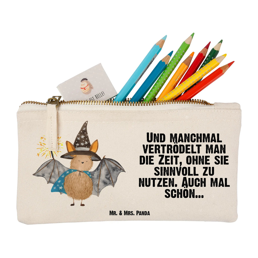 Make-up bag bat wizard Schminktäschchen, aufbewahrungsbeutel, Schminkbeutel, Federmappe, utensilientasche, Mäppchen, Schlampermäppchen, aufbewahrungstasche, kosmetiktäschchen, pinsel tasche, beauty tasche, Schminktasche, beauty case, Waschtasche, Etui, Waschbeutel, Stiftemäppchen, Kulturbeutel, Kosmetikbeutel, Kosmetiktasche, Kulturtasche, toiletry bag, pencil case, Tiere, Gute Laune, Tiermotive, Lustige Sprüche, Magier, Frauen, Reinsteigern, Fledermäuse, Fledermaus, Zauberer