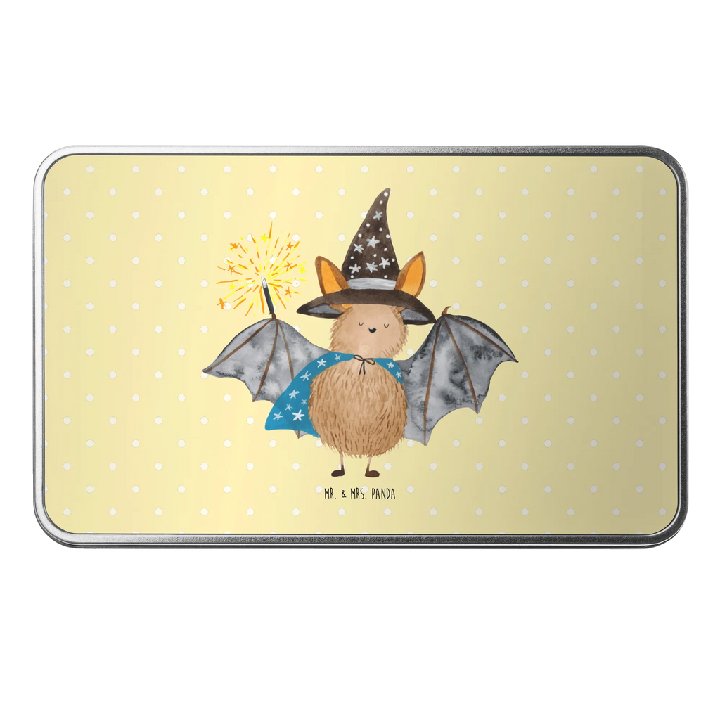 Metal tin bat wizard metal box, storage box, aluminium tin, tin box, Tin can, lock-up box, container, lunch box, tins, storage tin, cookie tin, small animals, cute, funny, cute animal motives, hand drawn, small world, funny sayings, good mood, happy, gifts, gift ideas, special gifts, animal lover, card, Bats, bats, magicians, women, get in, sorcerers