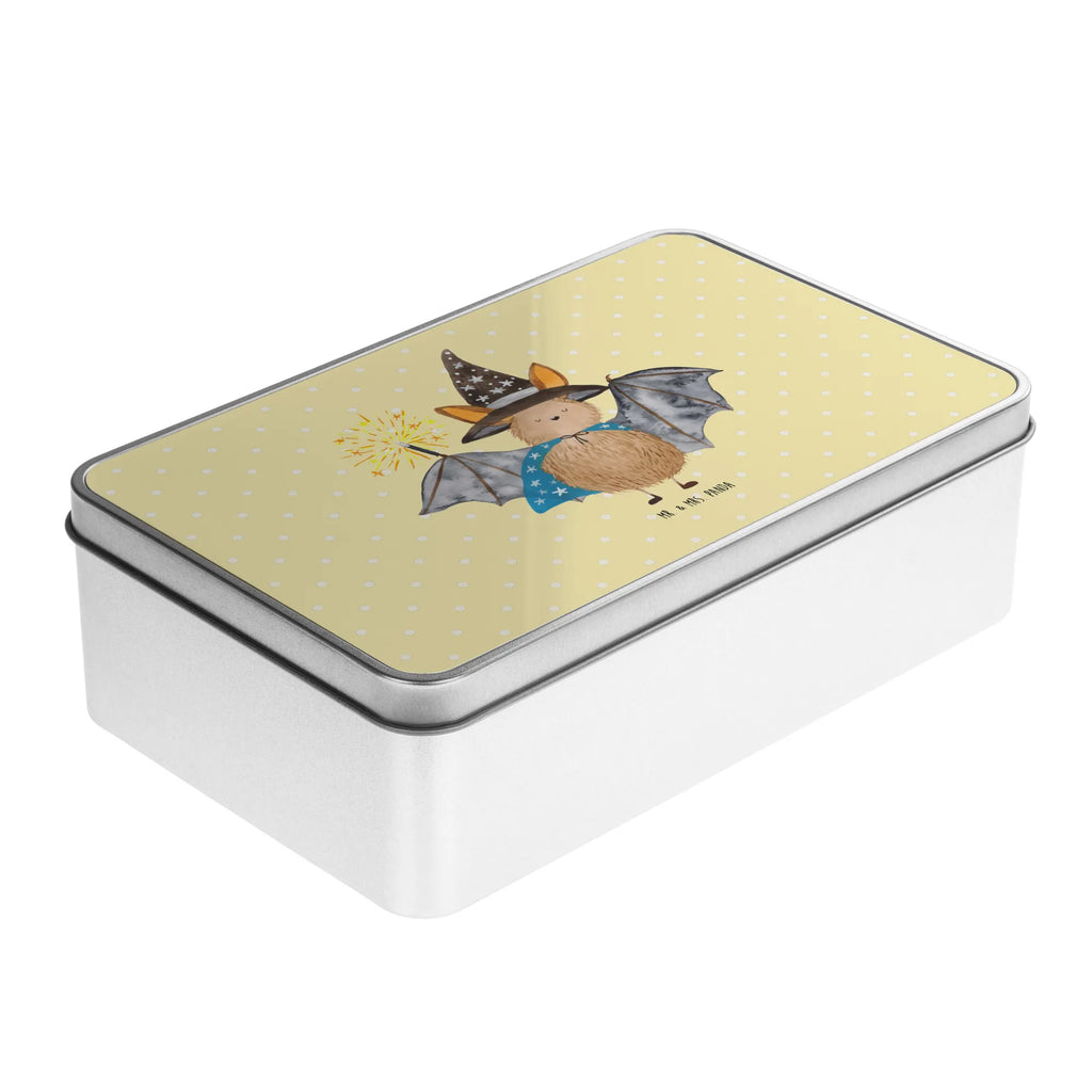 Metal tin bat wizard metal box, storage box, aluminium tin, tin box, Tin can, lock-up box, container, lunch box, tins, storage tin, cookie tin, small animals, cute, funny, cute animal motives, hand drawn, small world, funny sayings, good mood, happy, gifts, gift ideas, special gifts, animal lover, card, Bats, bats, magicians, women, get in, sorcerers