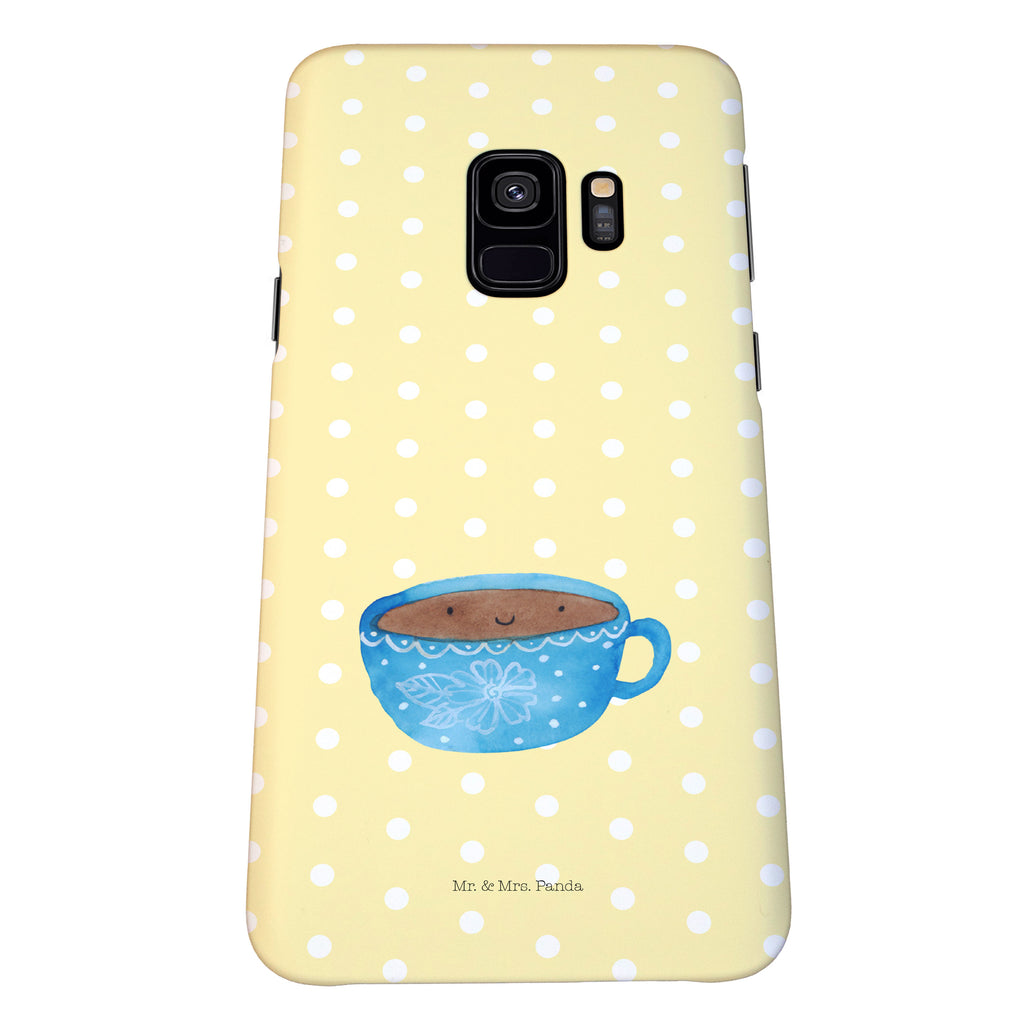 Handyhülle Kaffee Tasse Samsung Galaxy S9, Handyhülle, Smartphone Hülle, Handy Case, Handycover, Hülle, Tiermotive, Gute Laune, lustige Sprüche, Tiere, Kaffee, Tasse, Liebe, Geschmack, Genuss, Glücklich
