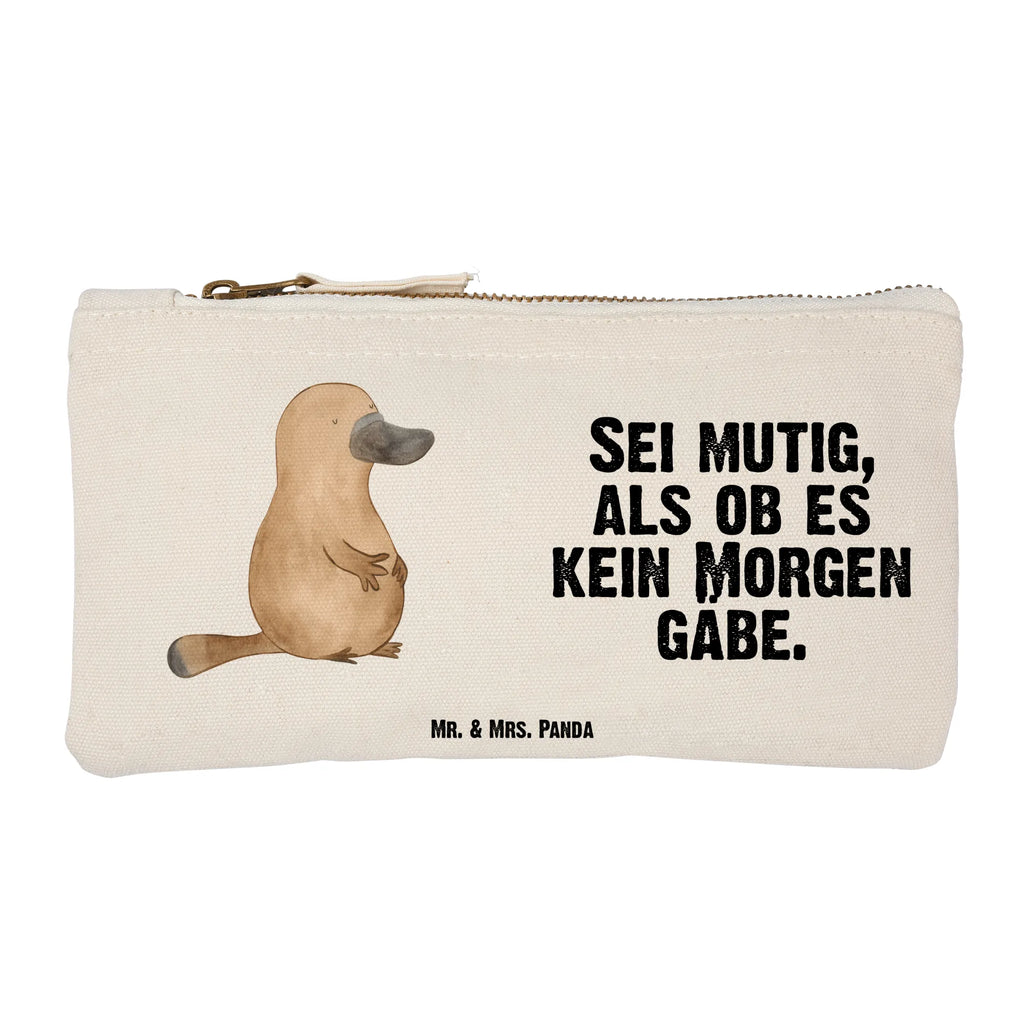 Make-up bag platypus courage Schminktäschchen, Schminktasche, aufbewahrungstasche, Kulturtasche, Mäppchen, kosmetiktäschchen, aufbewahrungsbeutel, pencil case, Federmappe, toiletry bag, Kulturbeutel, utensilientasche, Kosmetikbeutel, Etui, pinsel tasche, beauty case, beauty tasche, Schminkbeutel, Kosmetiktasche, Schlampermäppchen, Waschbeutel, Waschtasche, Stiftemäppchen, Meerestiere, Urlaub, Meer, Raodtrip, Neustart, Weltreise, Arbeit, Schnabeltier, Neuanfang, Motivation, Training, Mut, Lebensweisheit, Büro, mutig, Schnabeltiere