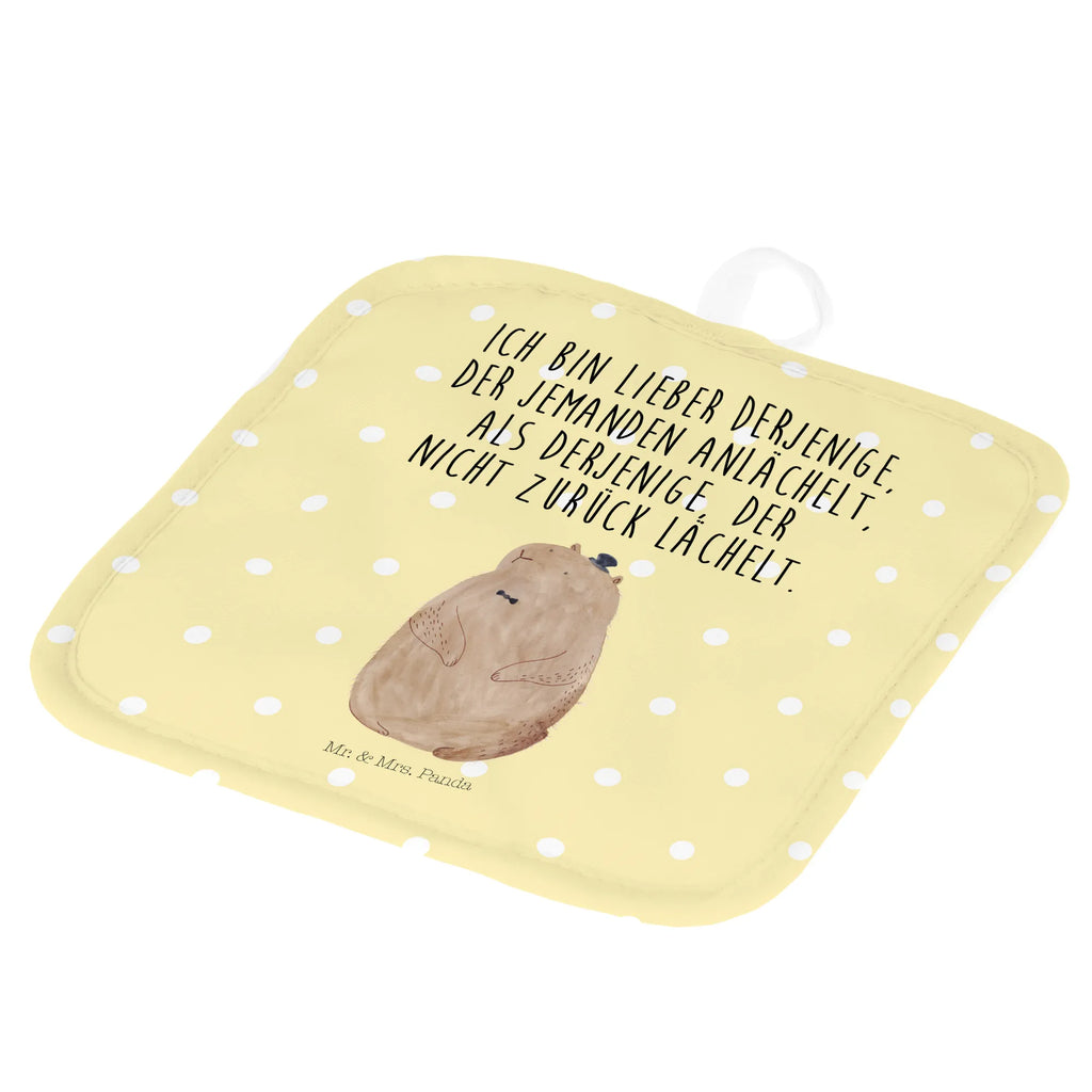 2er Set Topflappen  Murmeltier Topflappen Set, Topflappen 2er Set, Topfhandschuhe, 2er Set Topflappen, Topfuntersetzer, Topflappen, topfhalter, Topflappenset, Tiermotive, Gute Laune, Lustige Sprüche, Tiere, Knigge, Murmeltier, Freundlichkeit, Anstand, Respekt, Fröhlichkeit