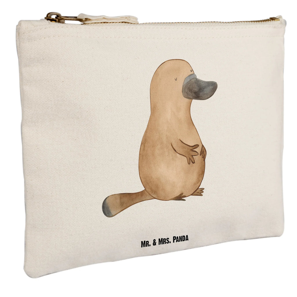 Make-up bag platypus courage Schminktäschchen, Schminktasche, aufbewahrungstasche, Kulturtasche, Mäppchen, kosmetiktäschchen, aufbewahrungsbeutel, pencil case, Federmappe, toiletry bag, Kulturbeutel, utensilientasche, Kosmetikbeutel, Etui, pinsel tasche, beauty case, beauty tasche, Schminkbeutel, Kosmetiktasche, Schlampermäppchen, Waschbeutel, Waschtasche, Stiftemäppchen, Meerestiere, Urlaub, Meer, Raodtrip, Neustart, Weltreise, Arbeit, Schnabeltier, Neuanfang, Motivation, Training, Mut, Lebensweisheit, Büro, mutig, Schnabeltiere