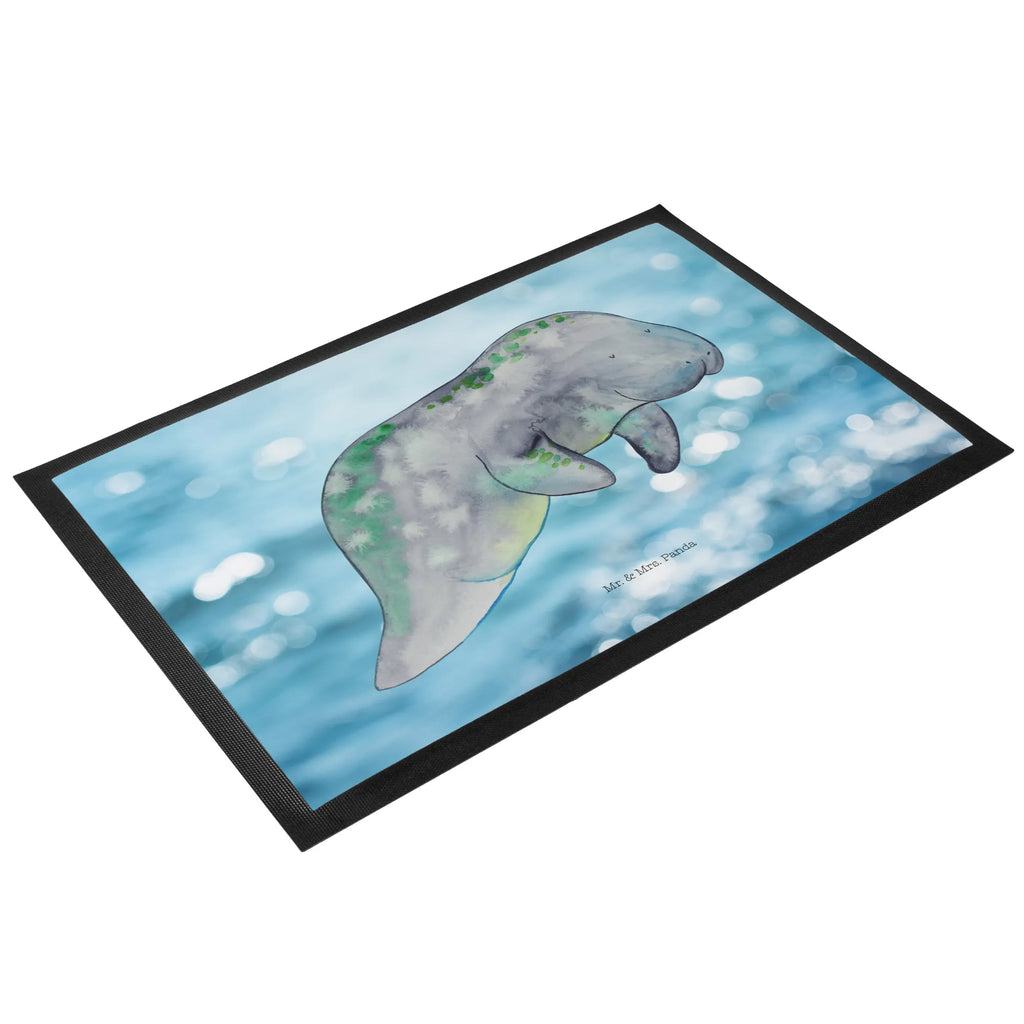 Doormat manatee Relax Sauberlaufmatte, sauberlaufmatten, Haustürmatte, Schuhabstreifer, Schmutzfangmatte, Fußabtreter, schmutzfangmatten, Türvorleger, flurmatte, fußmatte, matte haustür, Schmutzmatte, Schmutzfänger, Fussmatte, außenmatte, Abtreter, Fußabstreifer, hausmatte, abstreifer, Schmutzfangteppich, türmatten, Abtretmatte, Eingangsmatte, Türmatte, Fußmatten, Eingangsteppich, Meer, Urlaub, Meerestiere, Süßigkeiten, Seekühe, Diätwahn, Abnehmen, Diät, Zucker, Seekuh, Essen