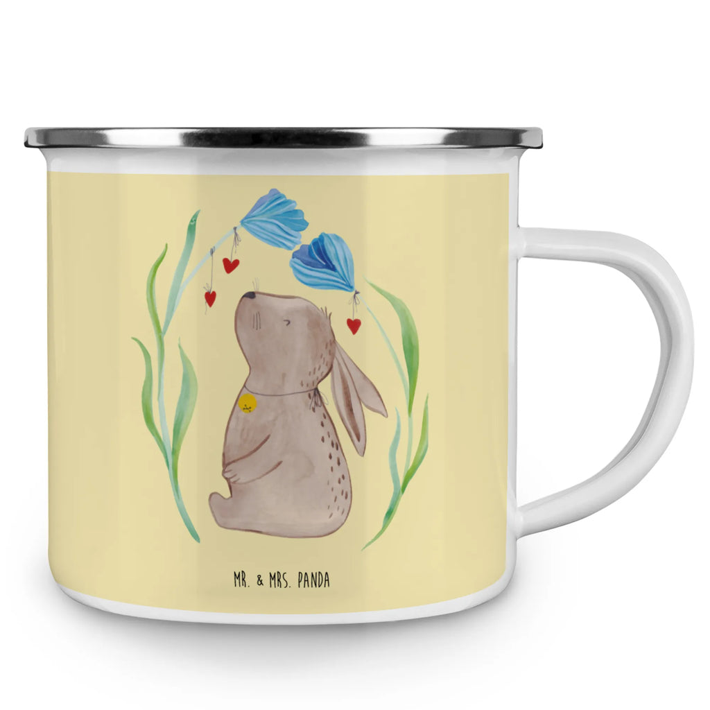 Kempingowy kubek emaliowany królik kwiat Kaffeebecher, Teebecher, Tasse, wandertasse, Emaille Tasse, Reisebecher, Trinkbecher, Pott, Kaffeetasse, Metalltasse, Tasse Emaille, emaillebecher, Emaille Becher, metallbecher, Teetasse, Becher, Emailletasse, Blechtasse, Campingtasse, Campingbecher, wanderbecher, becher emaille, reisetasse, blechbecher, Osterdeko, Osterhase, Osternest, Ostergeschenke, Geschenke zu Ostern, Ostern Geschenk, Ostergeschenke Kinder, Ostern Kinder, Ostern, Geburt, Kindergeburtstag, Geburtstag, Taufe, Schwangerschaft, Hase, Taufgeschenk, Kaninchen, Hoffnung, Kind, Träume, Erstes Kind