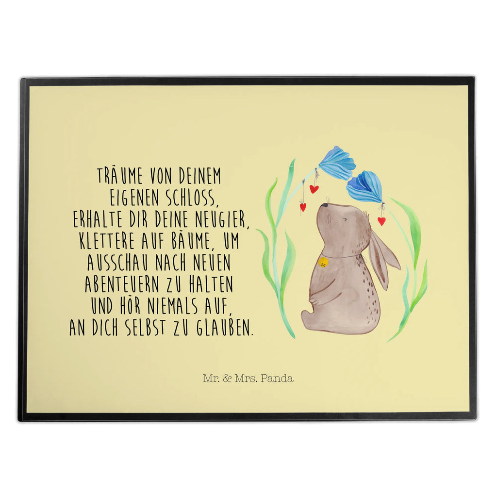 Desk pad Hare flower children, Desk pad, girl, office, underlay, desk, Easter, Easter bunny, Bunny, hope, birthday, child's birthday, birth, pregnancy, rabbit, dreams, first child, baptism, christening gift, child