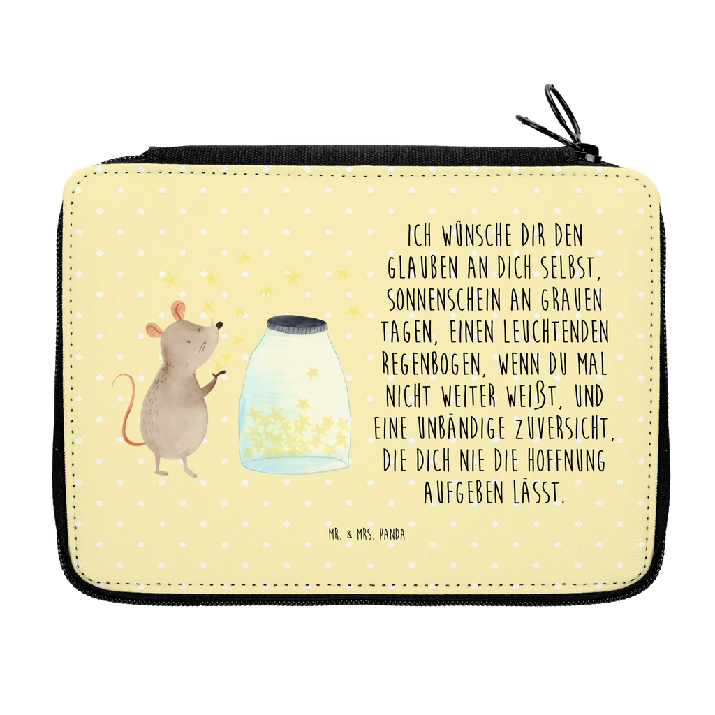 Leather folder Mouse Stars pen roll, primary school, child, school, motif, pencil bag, pupil, pencil case, enrolment, gift, small animals, cute, funny, cute animal motives, hand drawn, small world, funny sayings, good mood, happy, gifts, gift ideas, special gifts, animal lover, card, child birthday, dreams, birth, hope, stars, pregnancy, Mouse, birthday, baptism, baptism gift, wish, first child