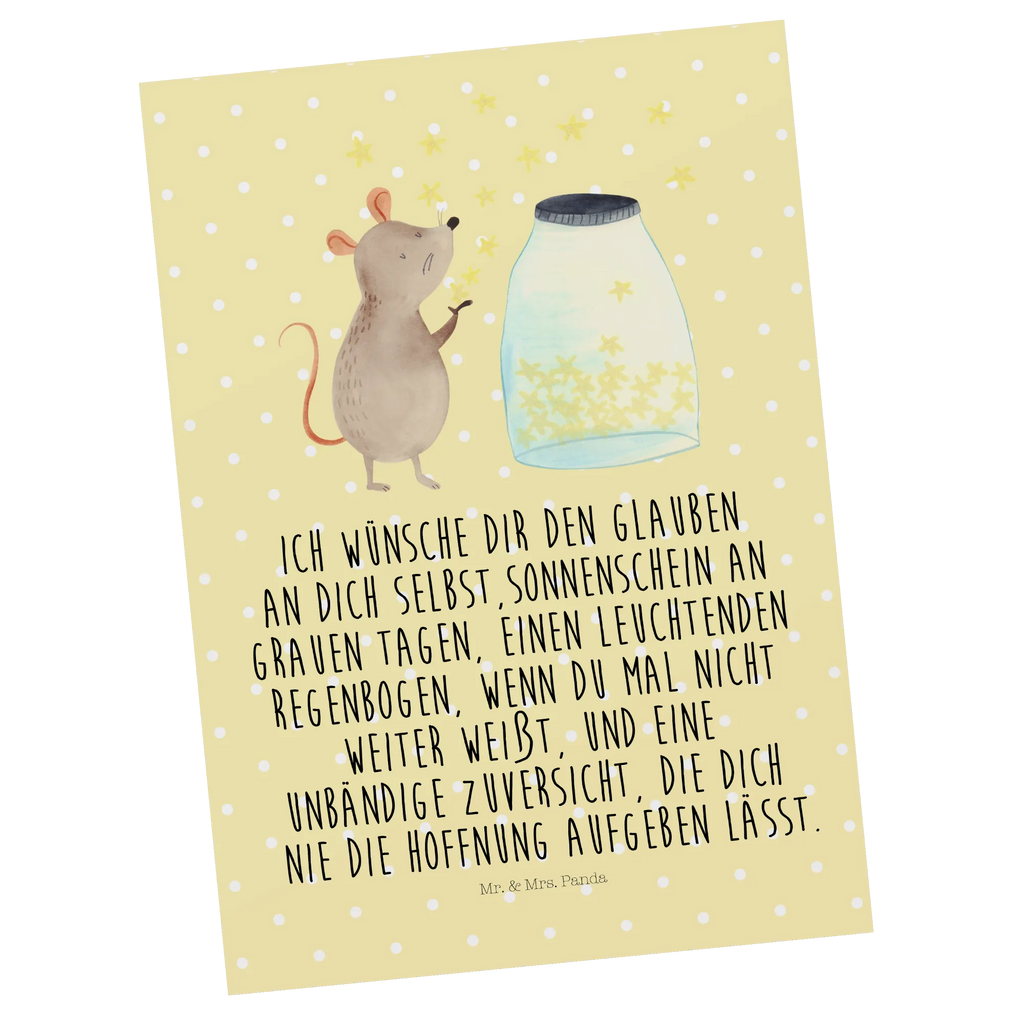 Postkarte Maus Sterne Ansichtskarten, Designkarte, bildkarte, Motivkarte, Postkarte, Kunstkarten, spruchkarte, kunstkarte, Postkarten, Fotokarte, einzelkarte, Ansichtskarte, Grußkarte, Tiere, Tiermotive, Lustige Sprüche, Gute Laune, Träume, Geburt, Taufgeschenk, Erstes Kind, Kindergeburtstag, Sterne, Schwangerschaft, Geburtstag, Maus, Taufe, Hoffnung, Kind, Wunsch