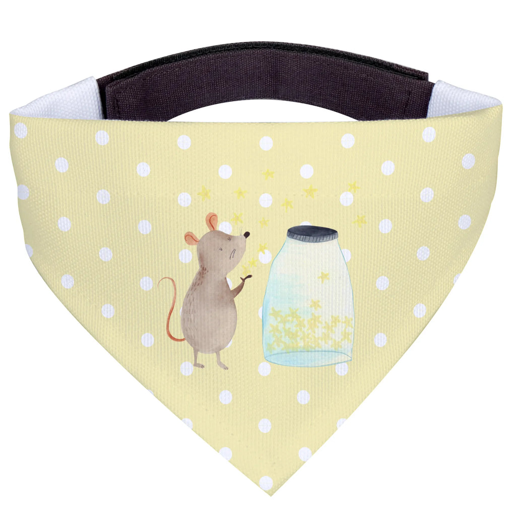 Chusta na szyję dla psa L mysz Gwiazdy Hunde, Tuch, Hundehalstuch, Mittel, Mittelgroße Hunde, Halstuch, Lustige Sprüche, Tiere, Tiermotive, Gute Laune, Hoffnung, Geburt, Sterne, Taufe, Taufgeschenk, Kind, Wunsch, Träume, Maus, Schwangerschaft, Kindergeburtstag, Erstes Kind, Geburtstag