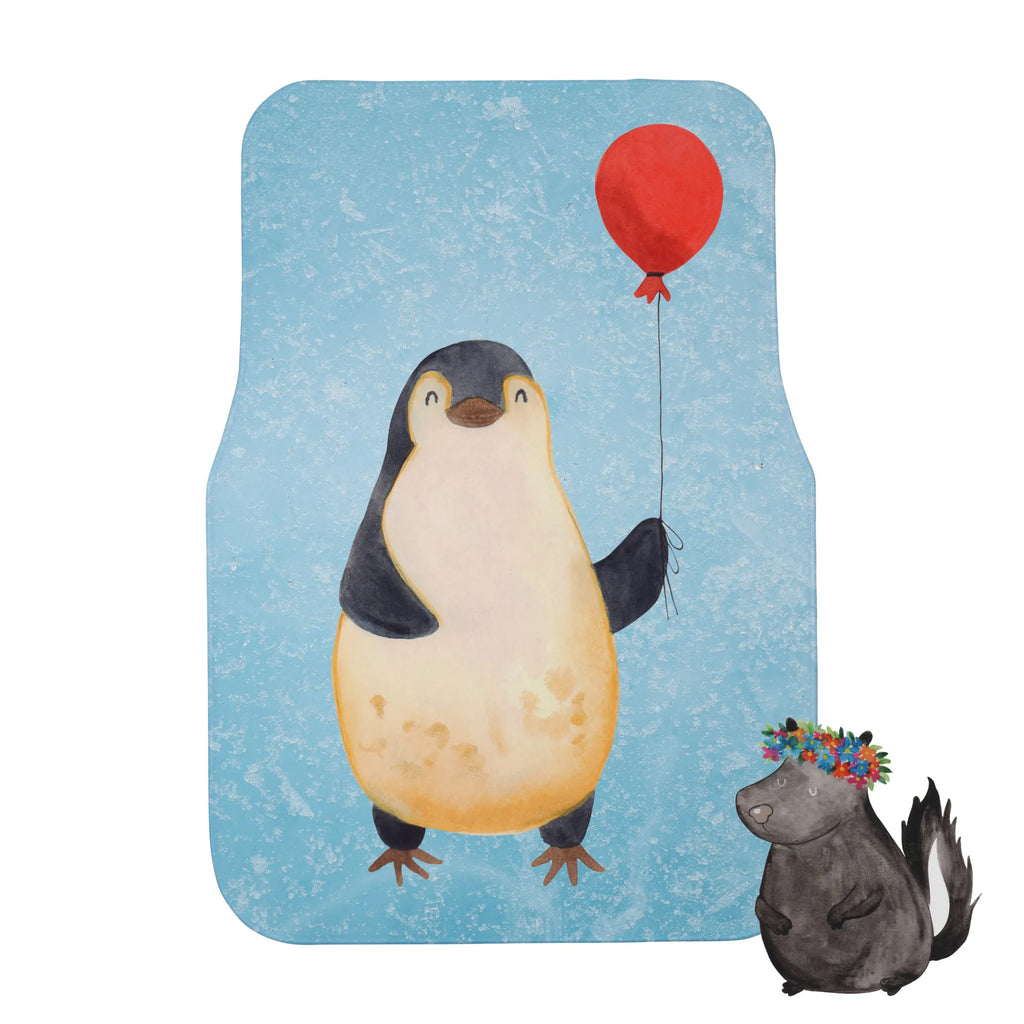 Driver car mat Penguin balloon car floor mats, driver, floor mat car, dirty mat car, Penguin, North Pole, Winter, Penguins, balloon, motivation, daydreams, love, new life, gift girlfriend, new start, penguins, love of life, gift idea, best friend, happiness