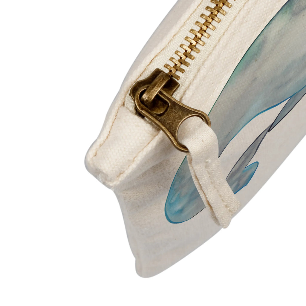 Schminktasche Narwal Kulturtasche, Schminkbeutel, Schminktäschchen, Kulturbeutel, pinsel tasche, aufbewahrungsbeutel, Kosmetiktasche, Schminktasche, Schlampermäppchen, pencil case, Waschbeutel, toiletry bag, utensilientasche, Federmappe, beauty case, Stiftemäppchen, Etui, aufbewahrungstasche, Mäppchen, beauty tasche, Waschtasche, Kosmetikbeutel, kosmetiktäschchen, Meerestiere, Urlaub, Meer, Hausfrau, Wal, Putzen, Aufräumen, Kinderzimmer, Narwal, Junggesellin