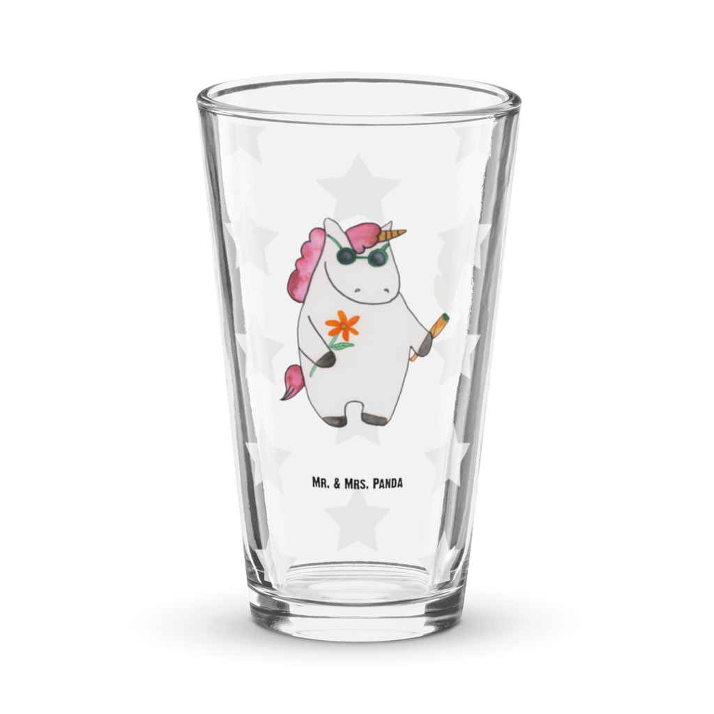 Premium Trinkglas Einhorn Woodstock Trinkglas, Glas, Pint Glas, Bierglas, Cocktail Glas, Wasserglas, Einhorn, Einhörner, Einhorn Deko, Pegasus, Unicorn, Kiffen, Joint, Zigarette, Alkohol, Party, Spaß. lustig, witzig, Woodstock