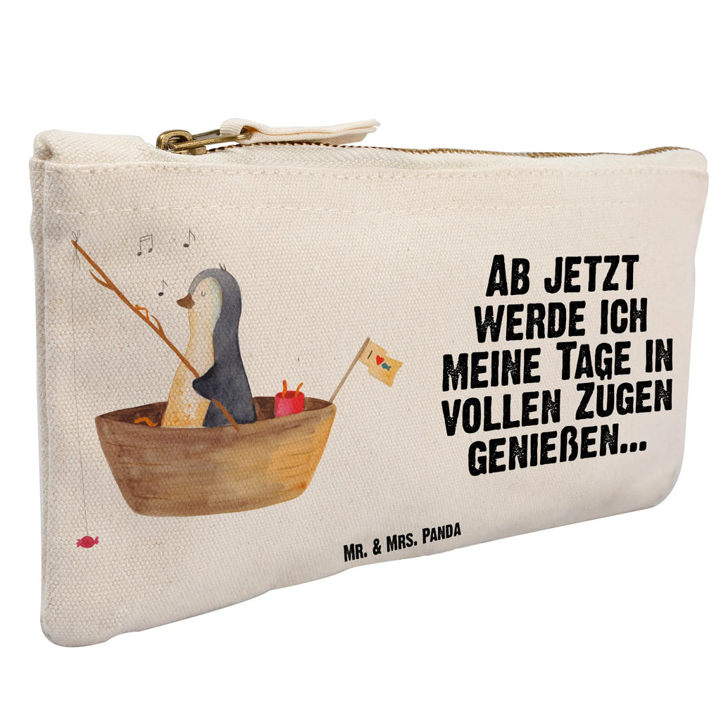 Make-up bag Penguin fishing boat Schlampermäppchen, Schminktasche, beauty case, kosmetiktäschchen, Stiftemäppchen, Etui, Kosmetiktasche, toiletry bag, Kosmetikbeutel, beauty tasche, utensilientasche, aufbewahrungsbeutel, aufbewahrungstasche, Mäppchen, Kulturtasche, Waschtasche, Federmappe, Waschbeutel, Schminktäschchen, pinsel tasche, Schminkbeutel, Kulturbeutel, pencil case, Pinguin, Pinguine, Leben, Scheidung, Neustart, Lebenslust, Genießen, Angeln, Trennung, Neuanfang, Motivation, Angelboot, Boot, Geschenkidee Liebeskummer