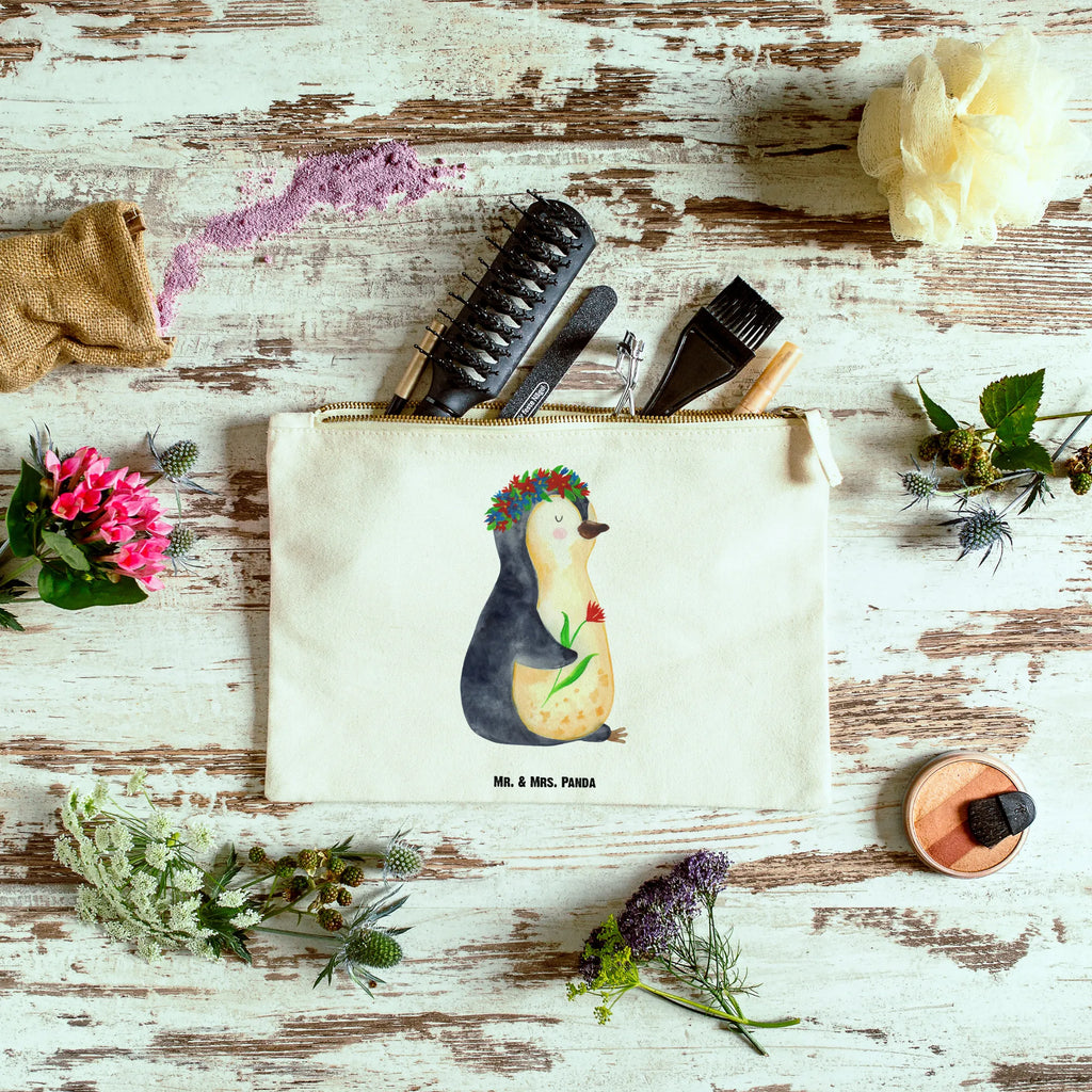 Make-up bag Penguin Flower Schminktasche Wasserdicht, Schminktasche Für Mädchen, Kosmetiktasche, Kosmetiktasche Damen, Schminktasche Minimalistisch, Kosmetiktasche Für Handtasche, Kulturbeutel Damen, Schminktasche Mit Muster, Schminktasche Für Unterwegs, Schminktasche Klein, Schminktasche Tiermotiv, Kosmetiktasche Mit Spiegel, Schminktäschchen, Reise-Kosmetiktasche, Schminktasche Mit Reißverschluss, Schminktasche Reise, Schminktasche Blumen, Schminktasche Leder, Schminktasche, Schminktasche Zum Aufhängen, Kosmetiktasche Zum Mitnehmen, Schminktasche Nachhaltig, Schminktasche Für Teenager, Schminktasche Groß, Schminktasche für Unterwegs, Schminktasche Geschenk, Schminkbeutel, Aufbewahrung für Schminke, Schminktasche Transparent, Stifteaufbewahrung, Schminktasche Stoff, Kosmetiktasche Organizer, Schminktasche Modern, Schminktasche Mit Fächern, Make-Up Tasche, Pinguin, Motivation, Pinguine, Universum, Ziele, Lebenslust, Blumenkranz, Geschenkidee, Liebeskummer, Lebensziele, Wünsche, Leben