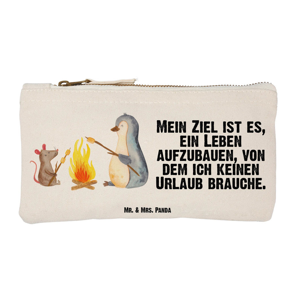 Schminktasche Pinguin Lagerfeuer Kulturtasche, aufbewahrungstasche, kosmetiktäschchen, Kosmetiktasche, beauty tasche, pencil case, toiletry bag, Schlampermäppchen, Etui, Waschbeutel, Mäppchen, Schminktäschchen, aufbewahrungsbeutel, Kulturbeutel, Stiftemäppchen, beauty case, Waschtasche, Kosmetikbeutel, Federmappe, Schminkbeutel, Schminktasche, utensilientasche, pinsel tasche, Pinguin, Pinguine, Grillen, Leben, Feuer, Job, Lagerfeuer, Liebe, Büroalltag, Büro, Neustart, Lebensspruch, Motivation, Arbeit, Maus, Marshmallows, Lebensmotivation