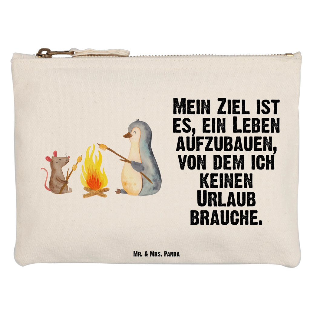 Schminktasche Pinguin Lagerfeuer Kulturtasche, aufbewahrungstasche, kosmetiktäschchen, Kosmetiktasche, beauty tasche, pencil case, toiletry bag, Schlampermäppchen, Etui, Waschbeutel, Mäppchen, Schminktäschchen, aufbewahrungsbeutel, Kulturbeutel, Stiftemäppchen, beauty case, Waschtasche, Kosmetikbeutel, Federmappe, Schminkbeutel, Schminktasche, utensilientasche, pinsel tasche, Pinguin, Pinguine, Grillen, Leben, Feuer, Job, Lagerfeuer, Liebe, Büroalltag, Büro, Neustart, Lebensspruch, Motivation, Arbeit, Maus, Marshmallows, Lebensmotivation