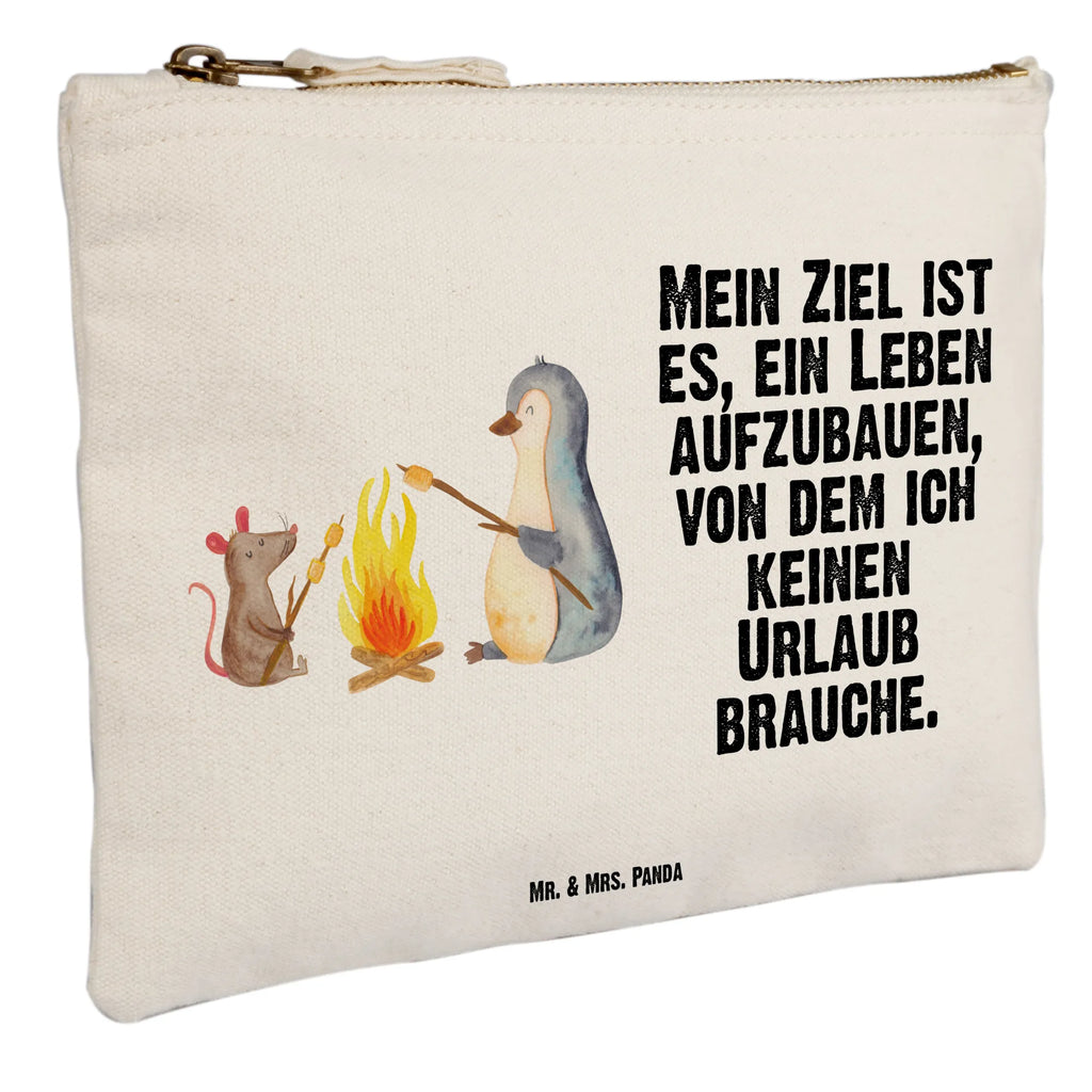 Schminktasche Pinguin Lagerfeuer Kulturtasche, aufbewahrungstasche, kosmetiktäschchen, Kosmetiktasche, beauty tasche, pencil case, toiletry bag, Schlampermäppchen, Etui, Waschbeutel, Mäppchen, Schminktäschchen, aufbewahrungsbeutel, Kulturbeutel, Stiftemäppchen, beauty case, Waschtasche, Kosmetikbeutel, Federmappe, Schminkbeutel, Schminktasche, utensilientasche, pinsel tasche, Pinguin, Pinguine, Grillen, Leben, Feuer, Job, Lagerfeuer, Liebe, Büroalltag, Büro, Neustart, Lebensspruch, Motivation, Arbeit, Maus, Marshmallows, Lebensmotivation