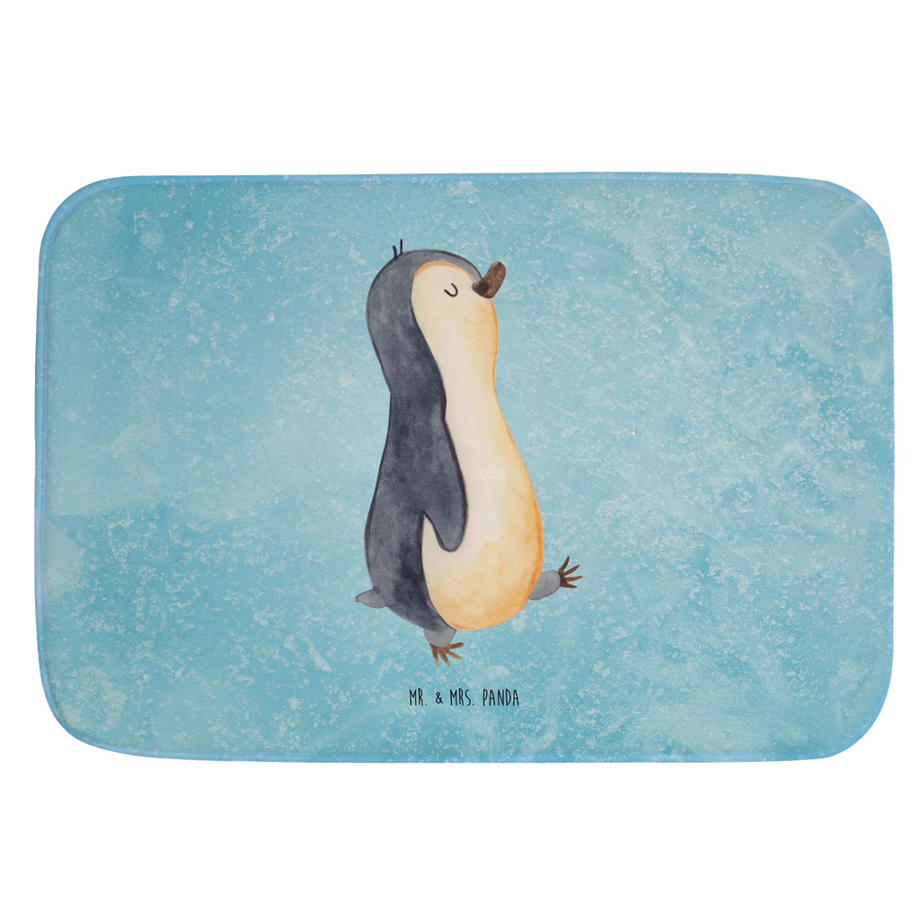 Bath mat Penguin march Bath rug, non-slip, Bath mat, Shower mat, Penguin, North Pole, Winter, Penguins, family, penguins, sister, early riser, late riser, brother, penguin